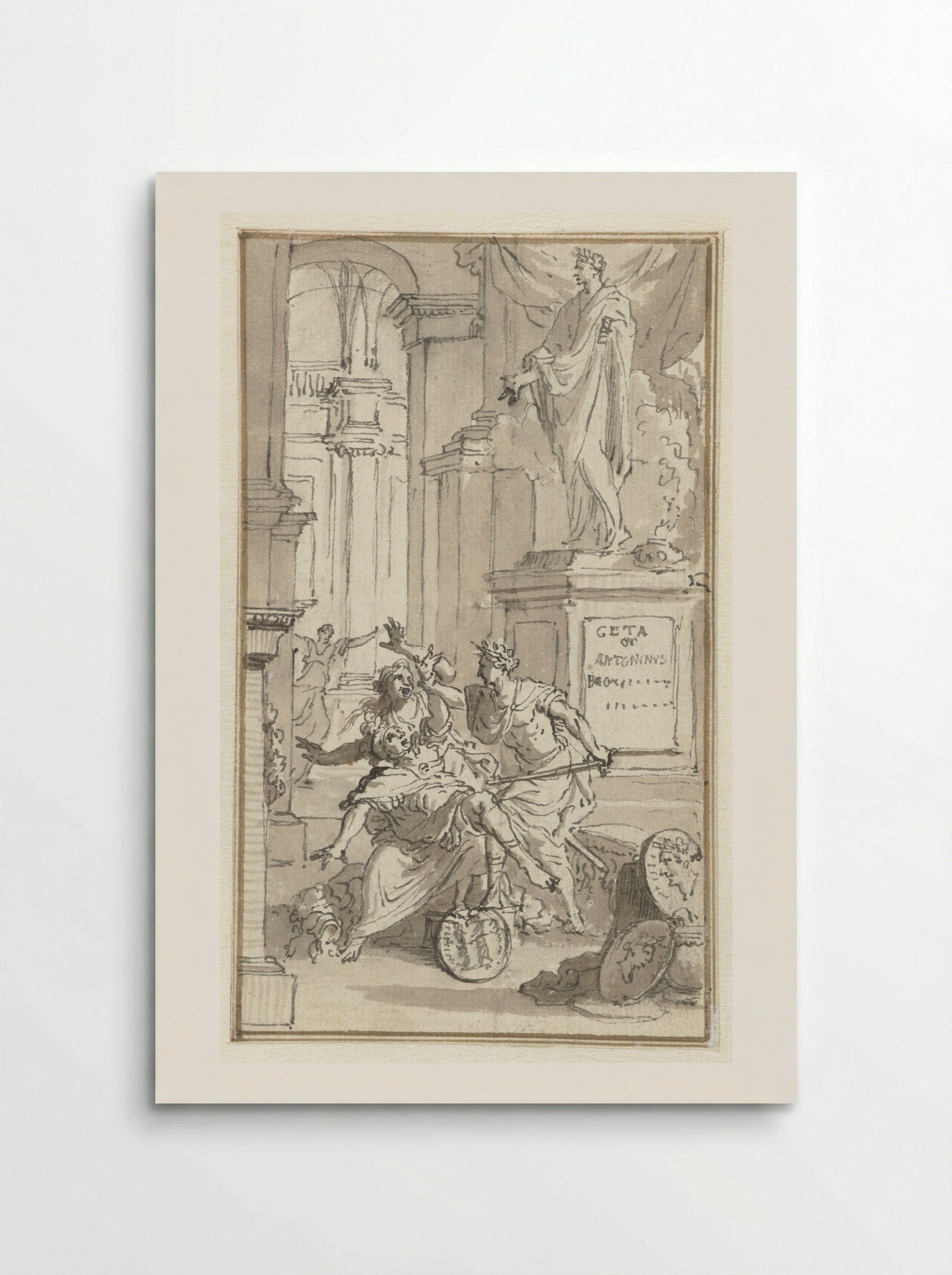 Geta of Antoninus - Jan Goeree - Poster