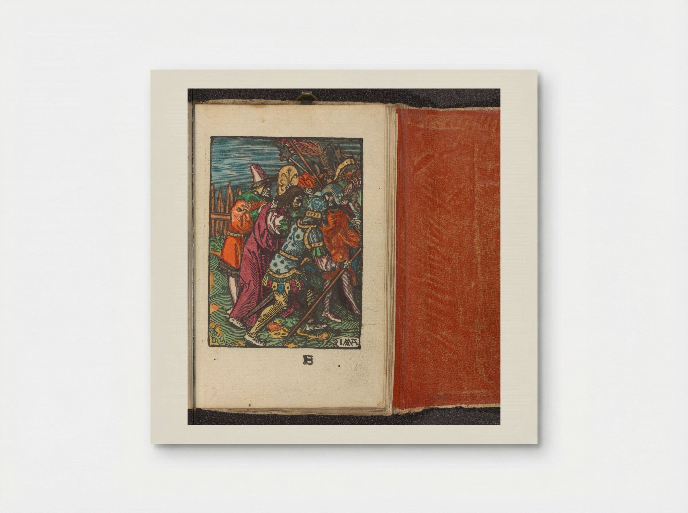 Gevangenneming (The Arrest of Christ) - Doen Pietersz. - Poster