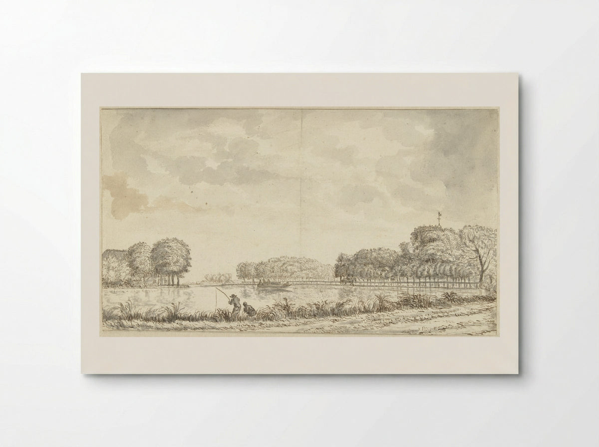 Gezicht langs de Amstel - Jan Gabrielsz. Sonjé - Poster