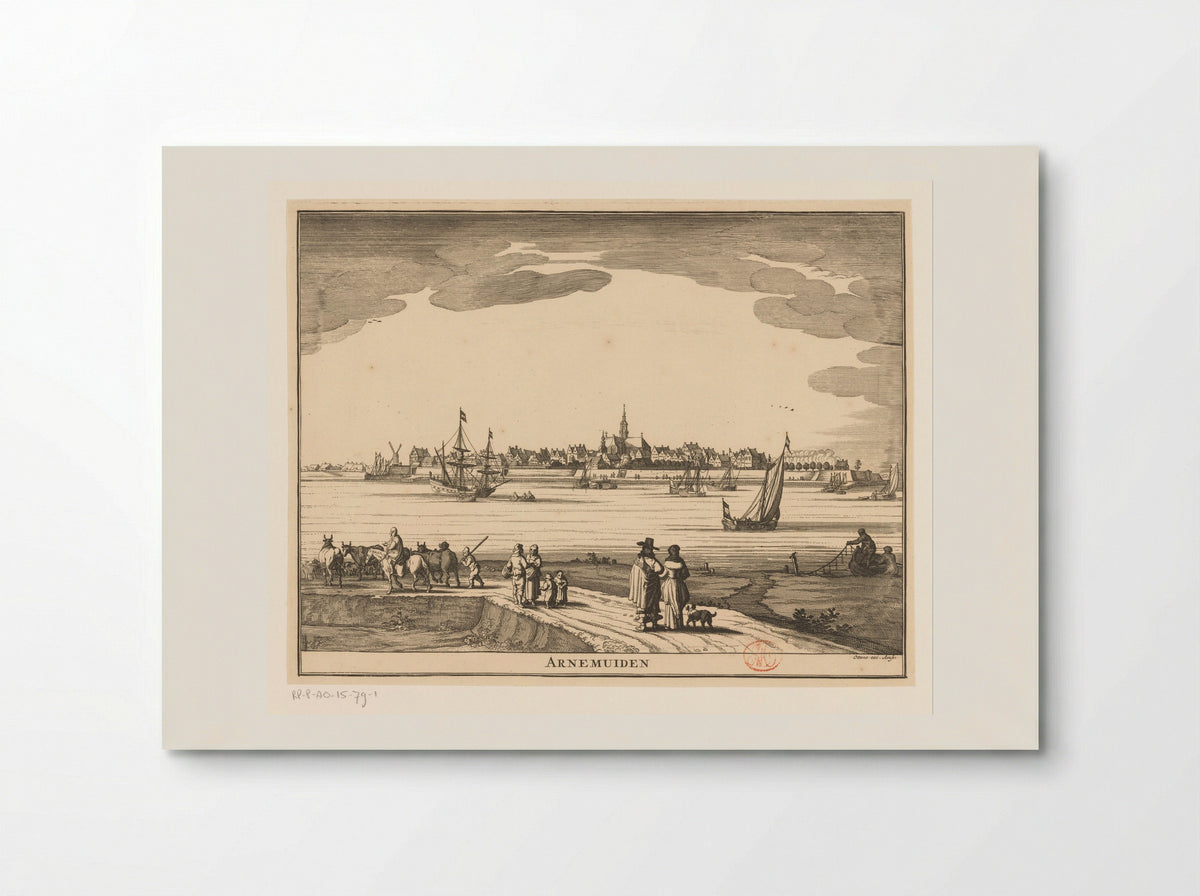 Gezicht op Arnemuiden - Pieter Hendricksz. Schut - Poster