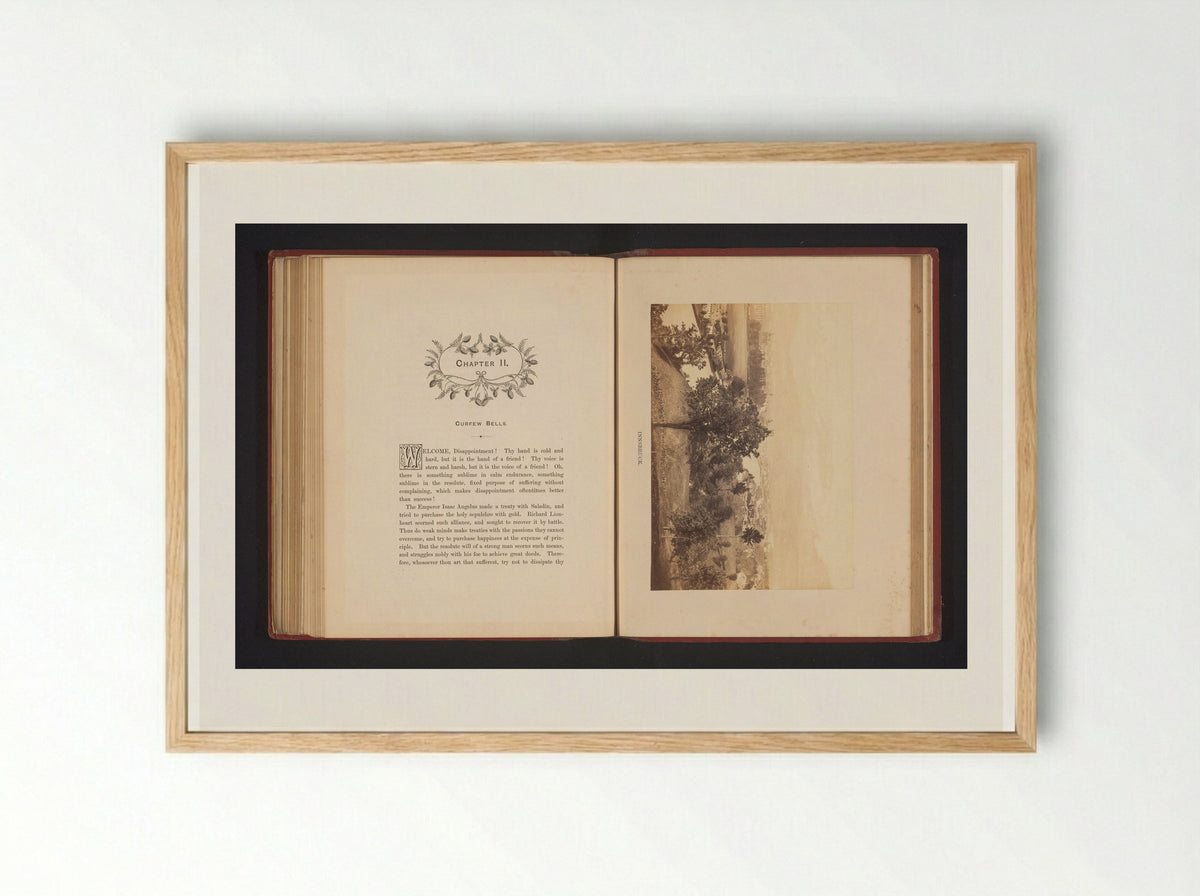 Gezicht op Innsbruck - Francis Frith - Framed Print Wood
