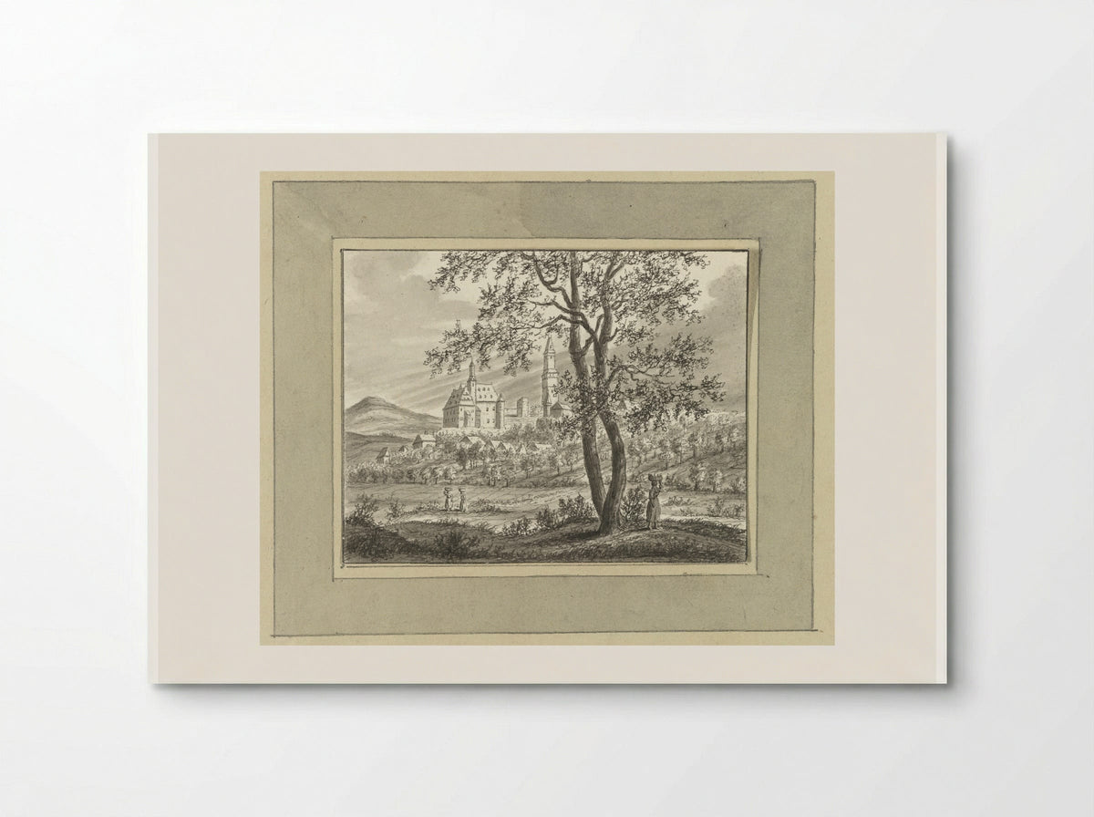 Gezicht op Kronenberg bij Frankfurt am Main - Ernst Willem Jan Bagelaar - Poster