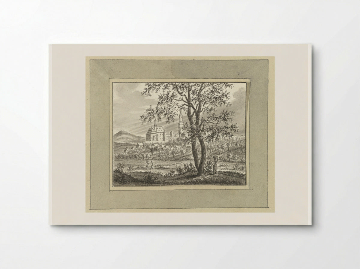 Gezicht op Kronenberg bij Frankfurt am Main - Ernst Willem Jan Bagelaar - Poster
