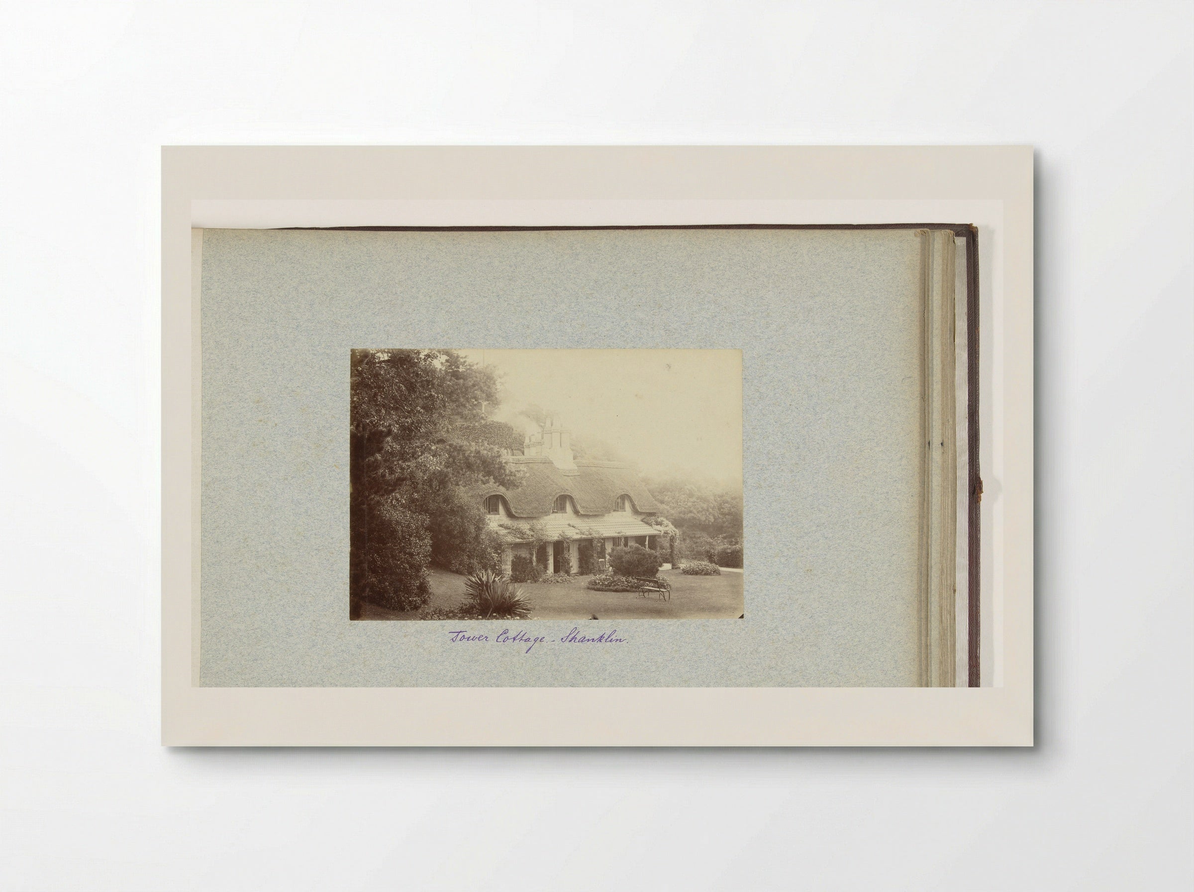 Gezicht op Tower Cottage in Shanklin - Henry Pauw van Wieldrecht - Poster