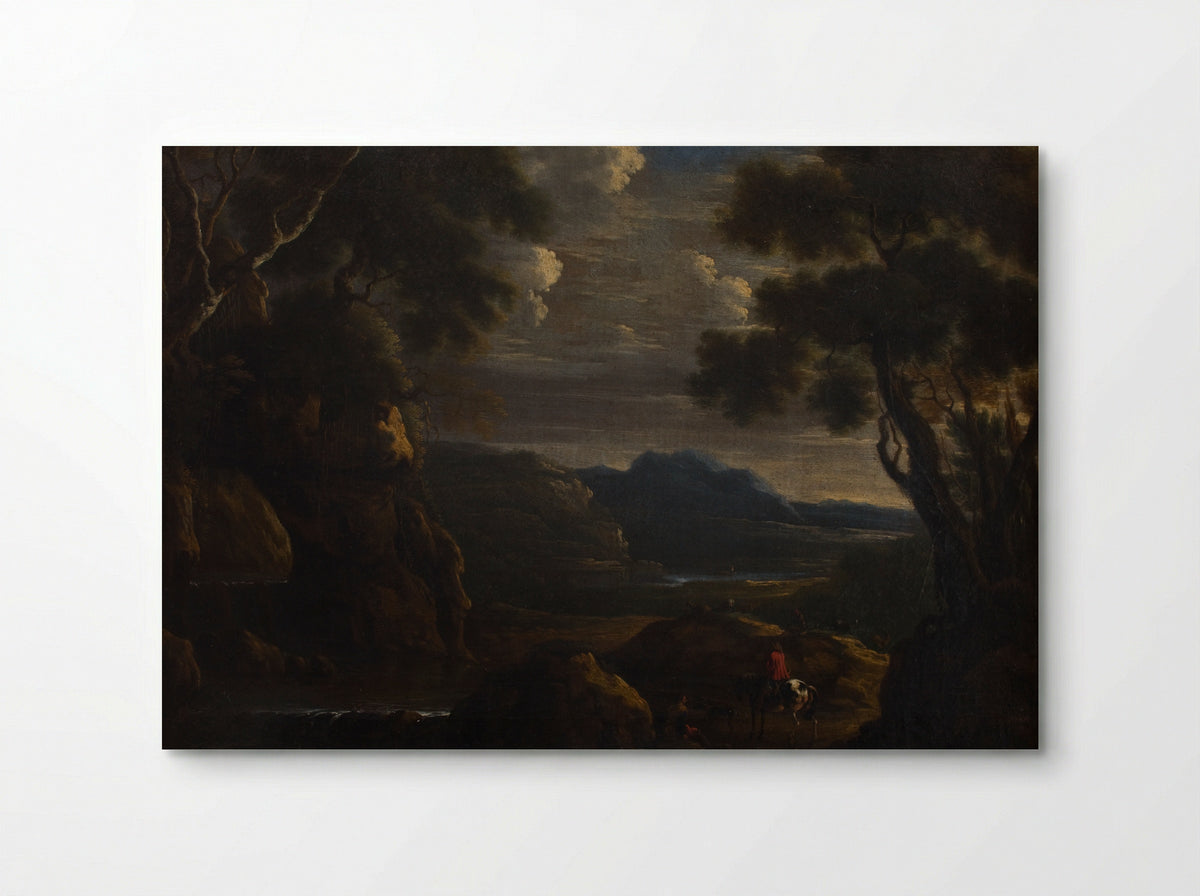 Gezicht op de Heeswijkerpoort, Montfoort - Pieter Mulier (II) - Poster