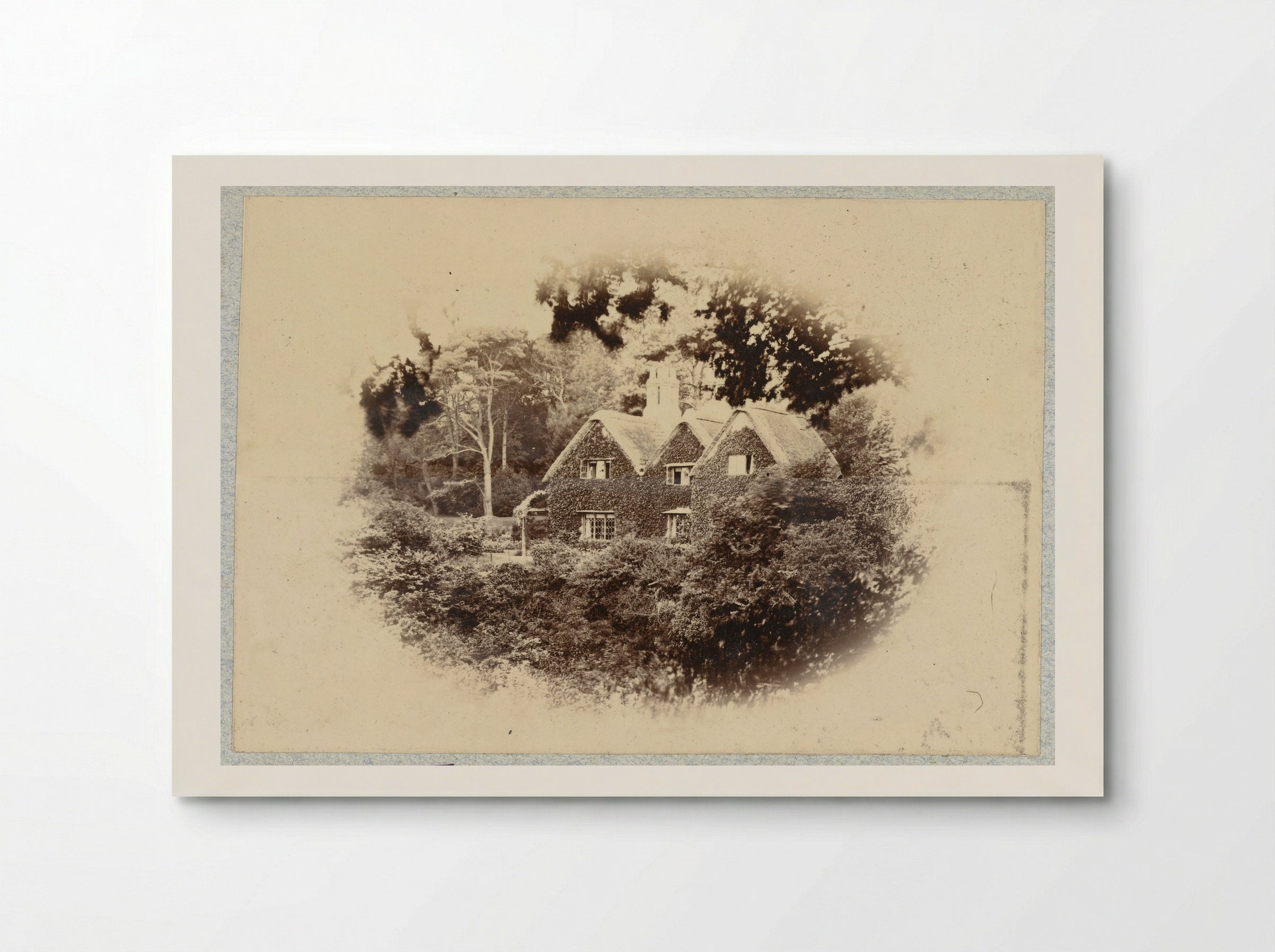 Gezicht op de zijkant van Tower Cottage, Shanklin - Henry Pauw van Wieldrecht - Poster