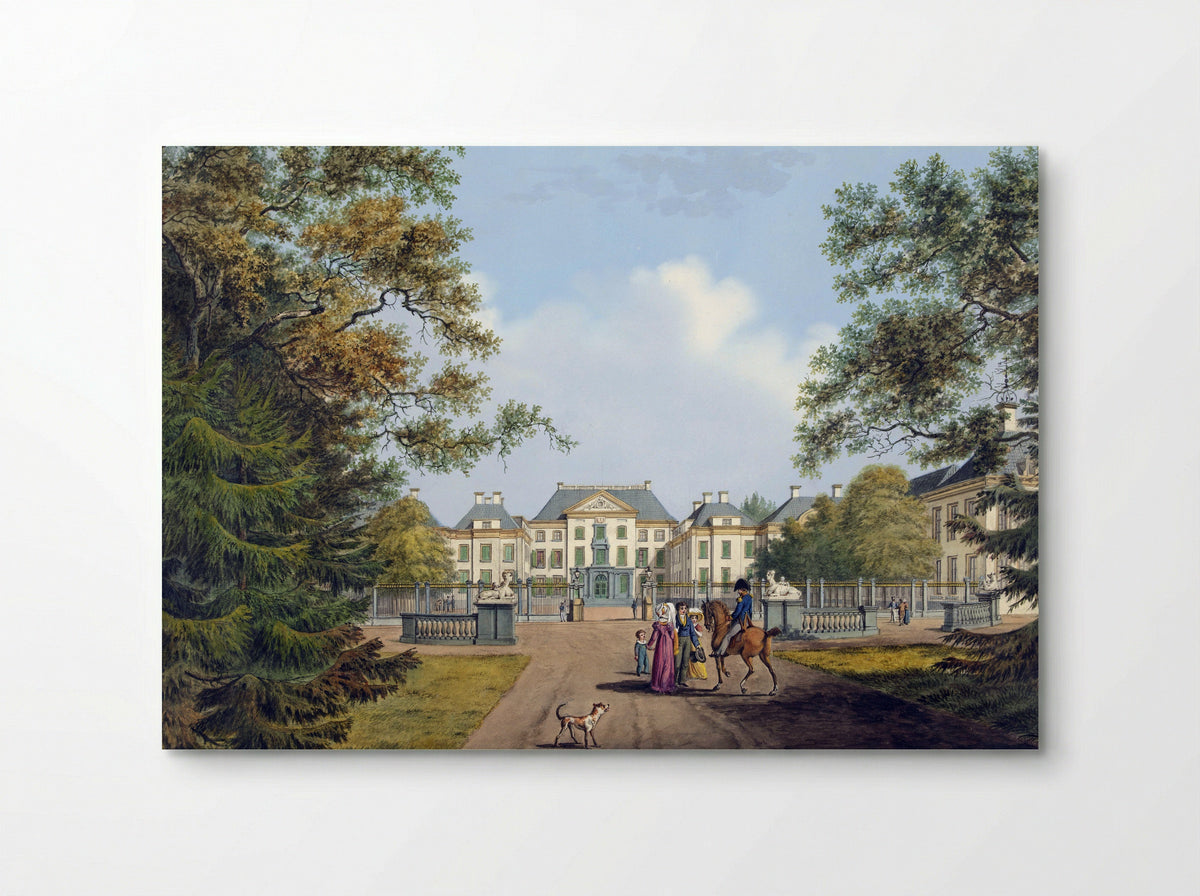 Gezicht op paleis Het Loo - Cornelis de Kruyff - Poster