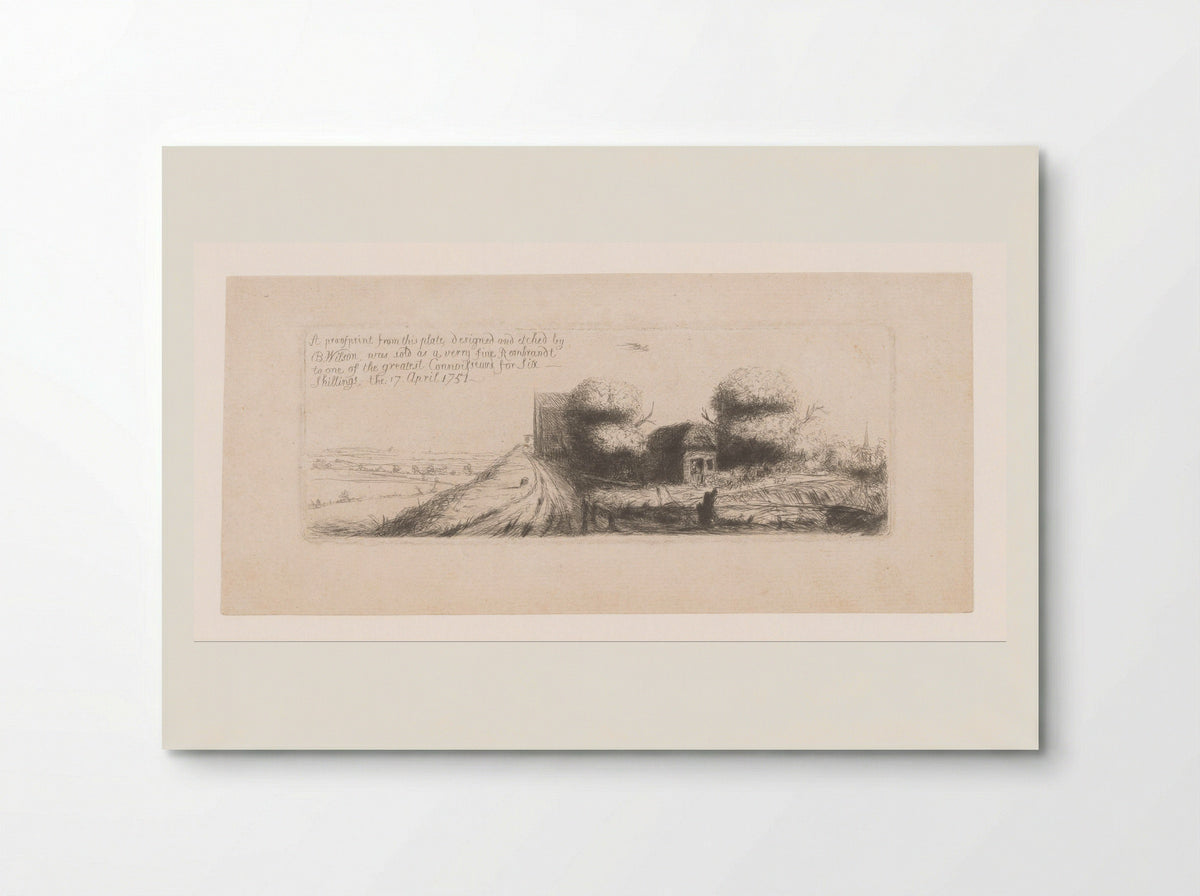 Gezicht op 't Molentje (The Windmill) - Benjamin Wilson - Poster