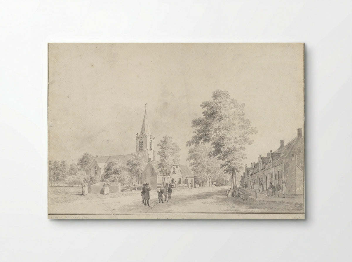 Gezicht te Oudelande - Cornelis Pronk - Poster