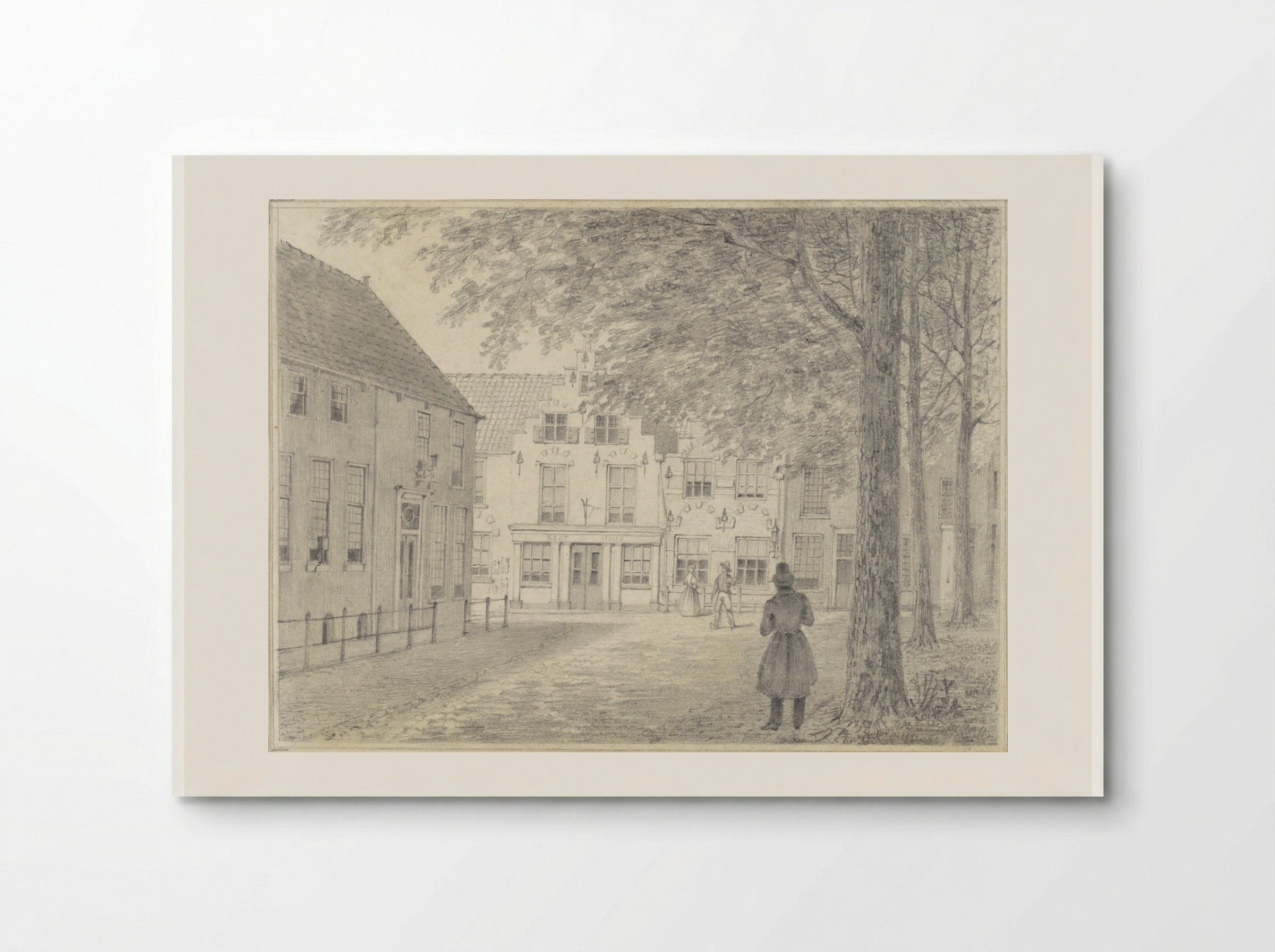 Gezicht te Rijswijk - Hendrik Abraham Klinkhamer - Poster