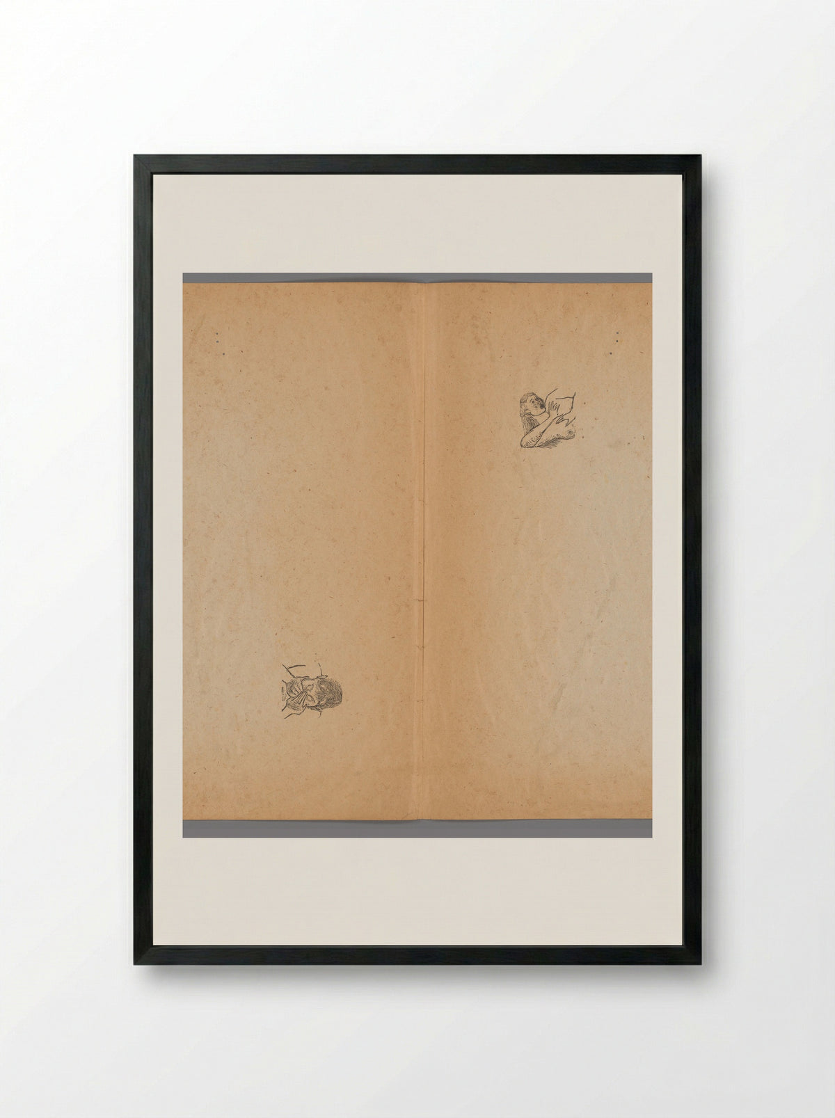 Gezichten - Wendelien Schönfeld - Framed Print Black