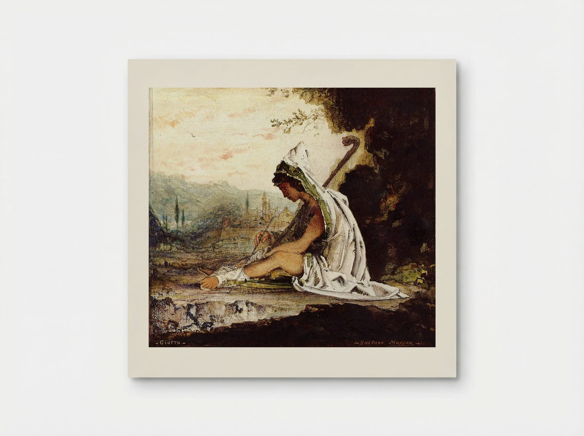 Giotto - Gustave Moreau - Poster