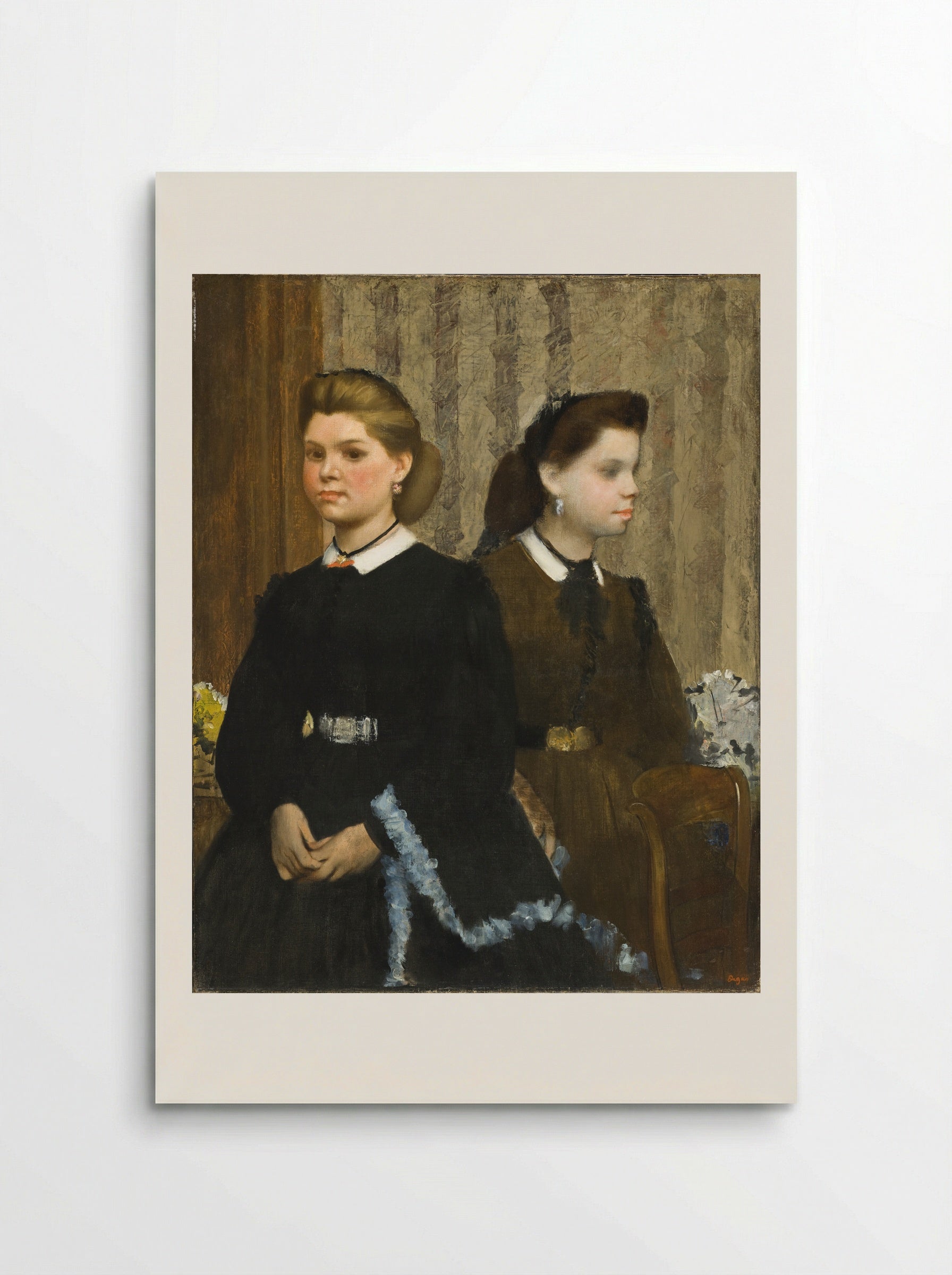 Giovanna Bellelli - Hilaire-Germain-Edgar Degas - Poster