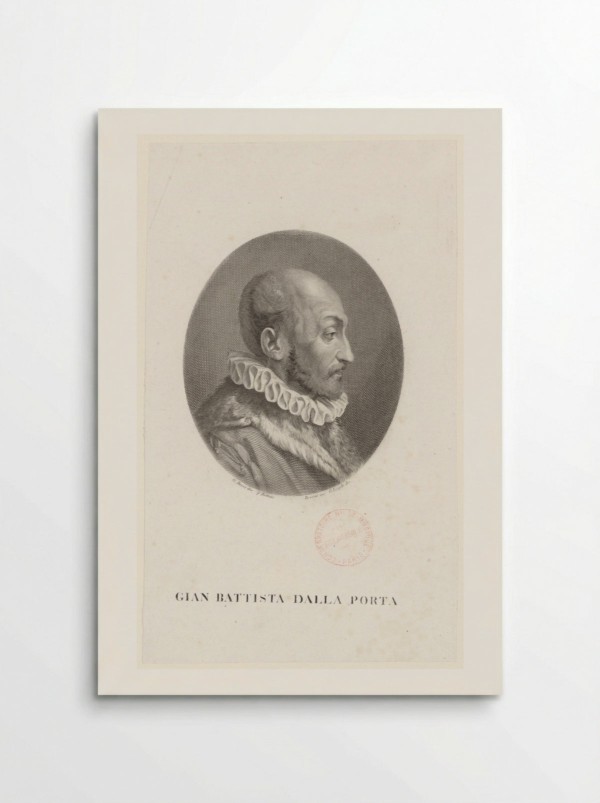 Giovanni Battista della Porta - Pietro Becceni - Poster