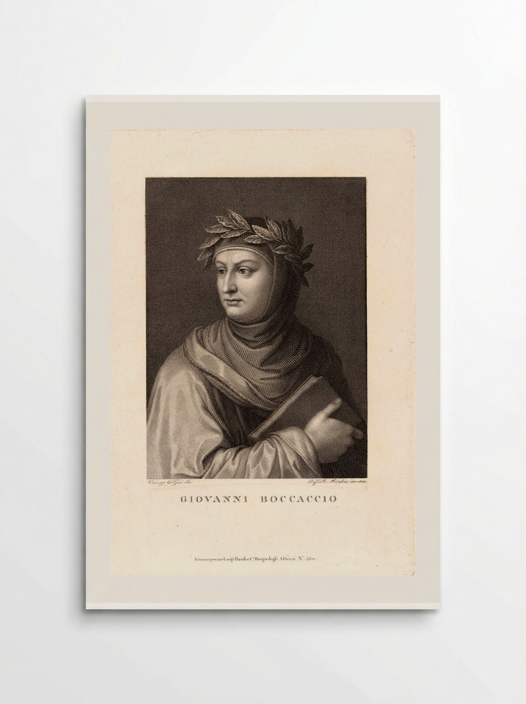 Giovanni Boccaccio - Raffaello Morghen - Poster