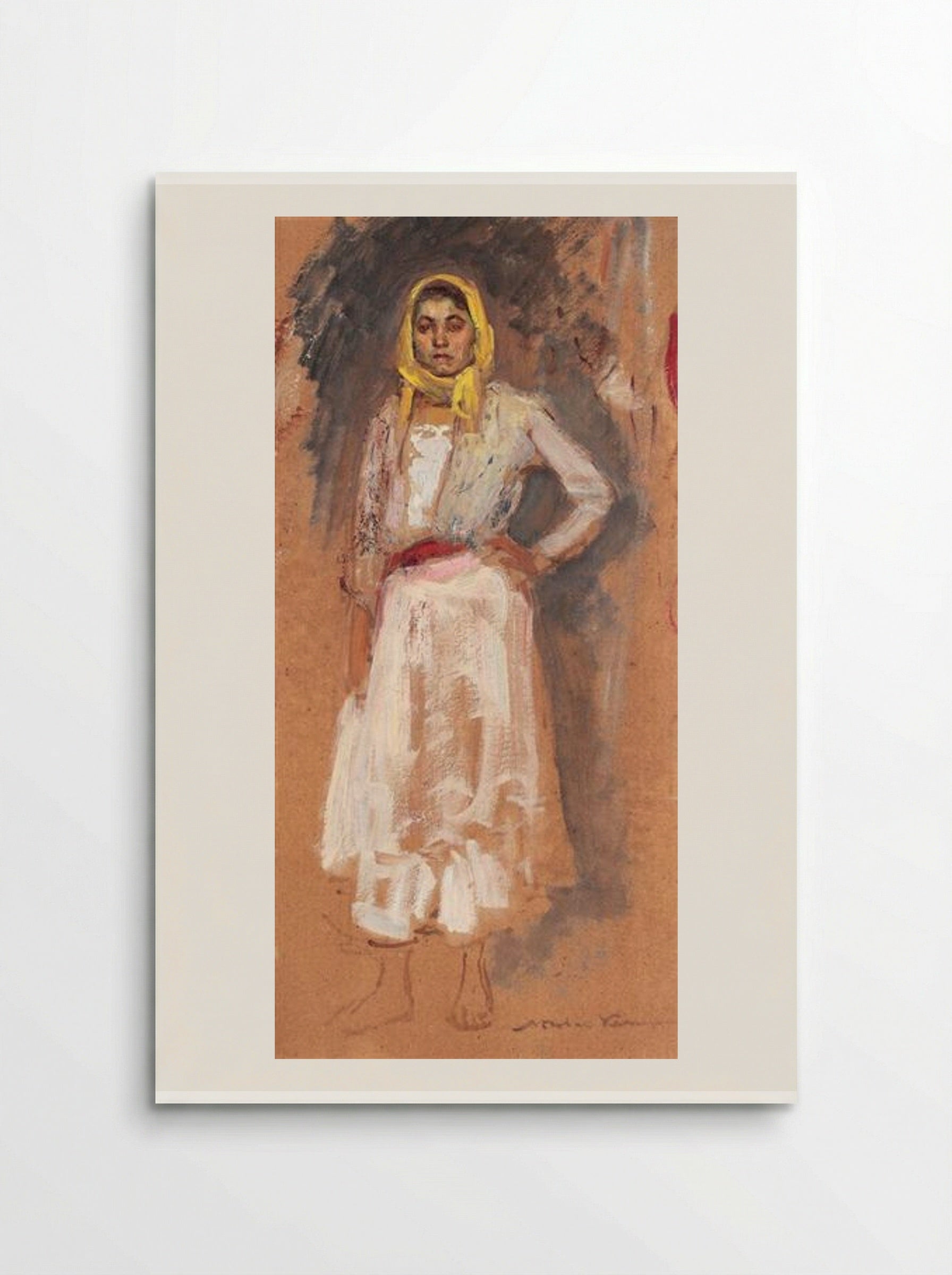 Gipsy Woman - Nicolae Vermont - Poster