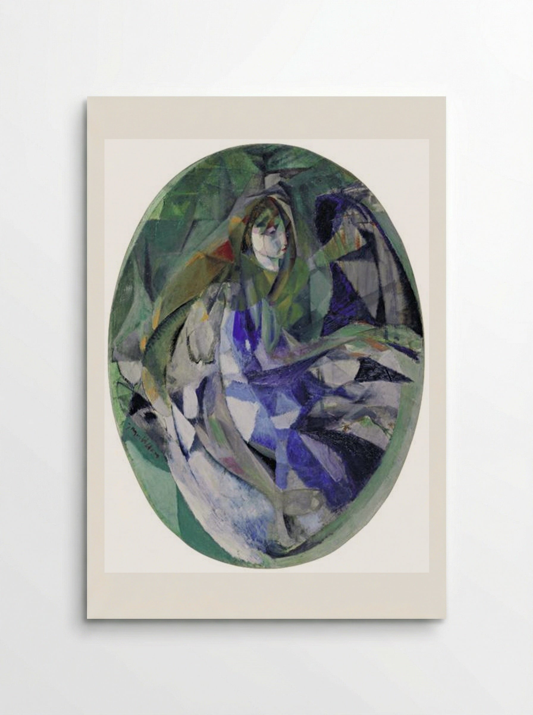 Girl at the Piano (Fillette au piano) - Jacques Villon - Poster