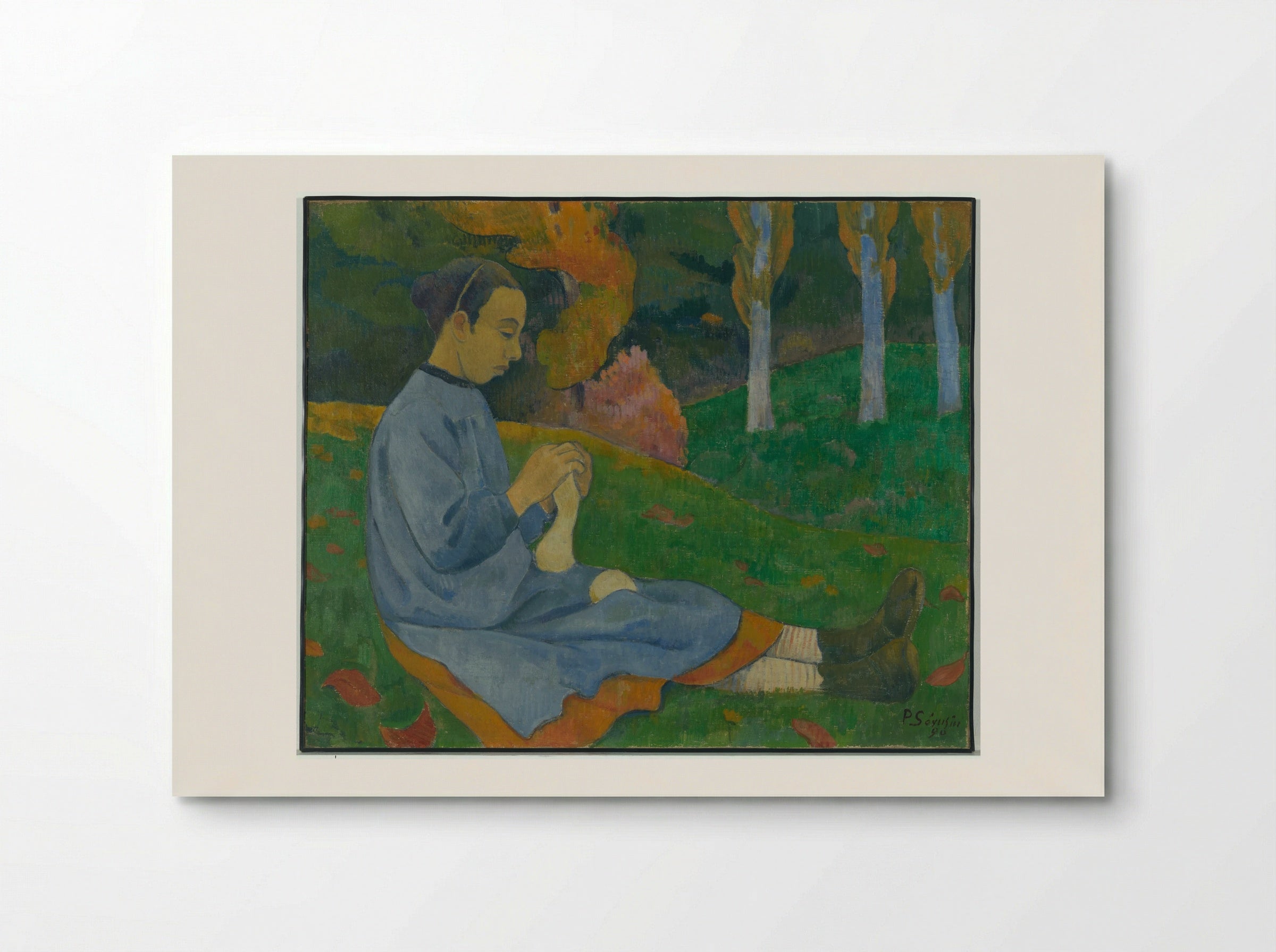Girl from Savoy - Paul Sérusier - Poster