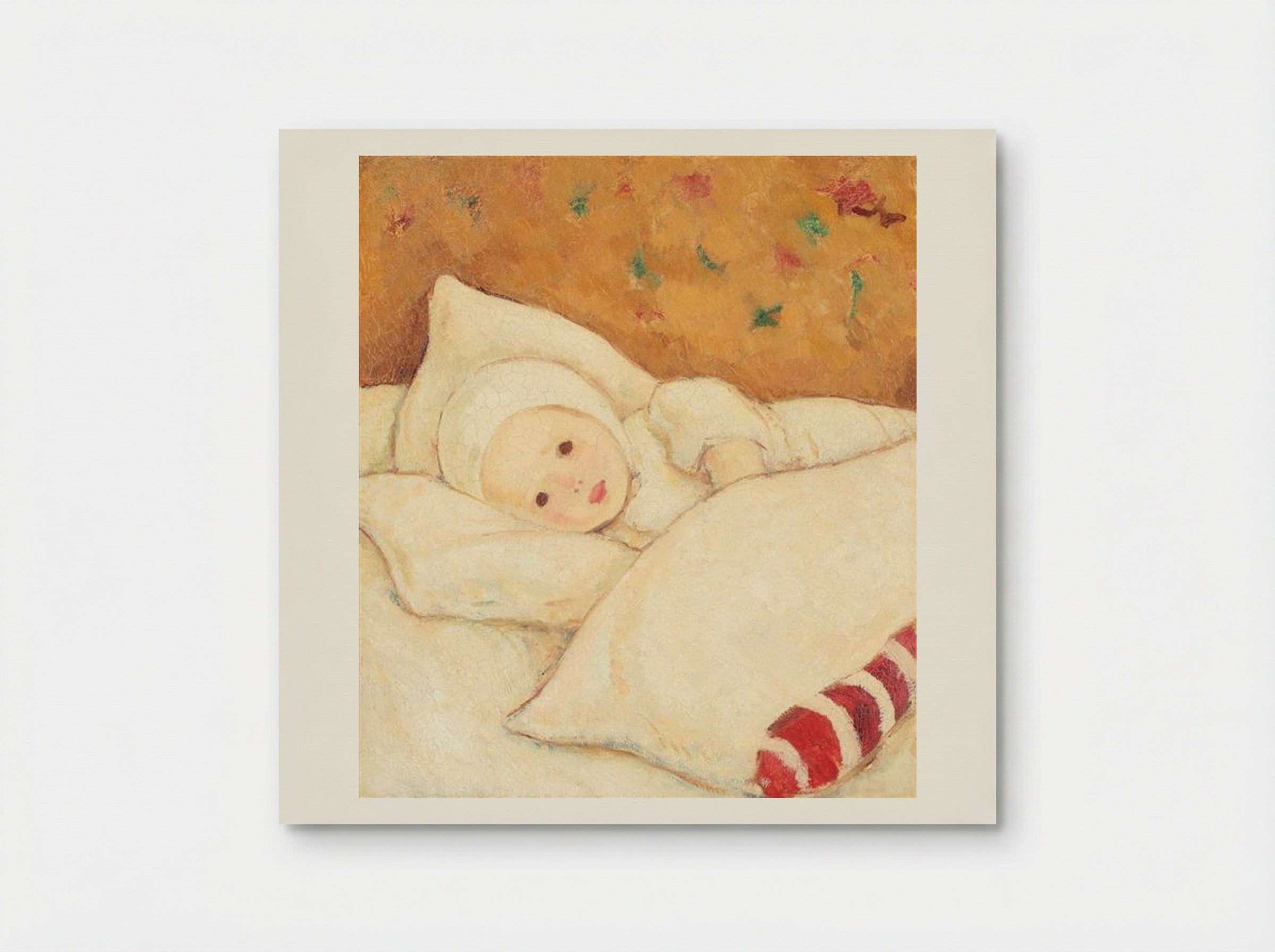 Girl in White - Nicolae Tonitza - Poster