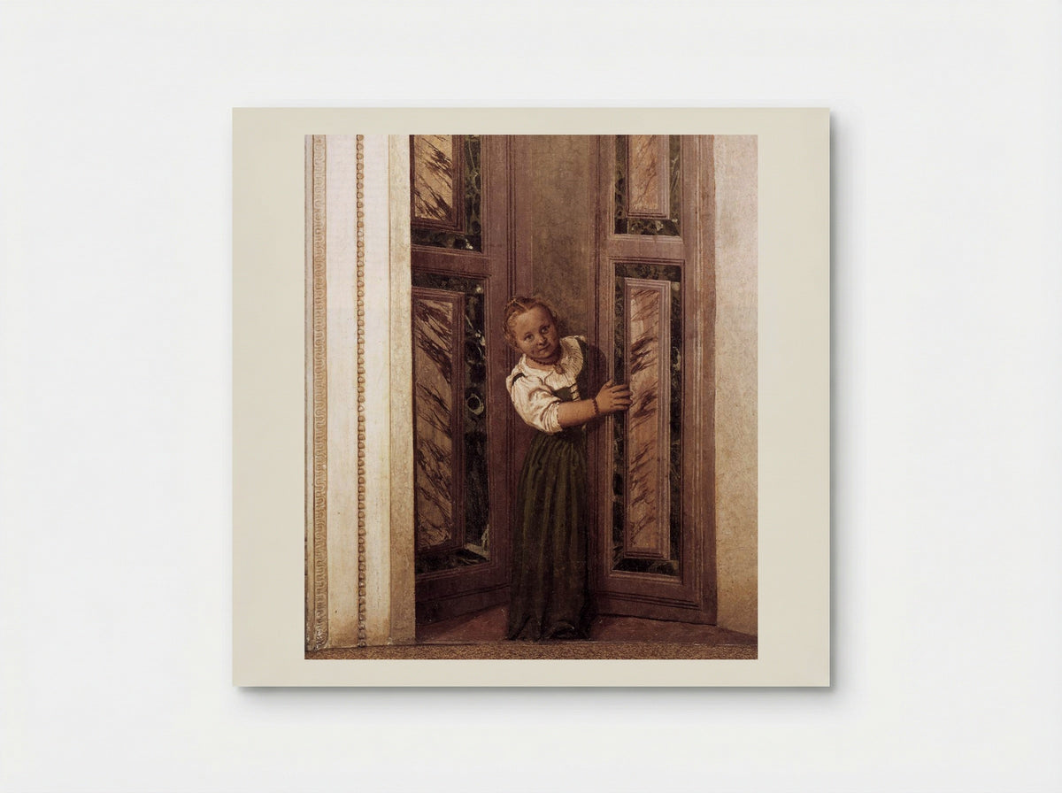 Girl in the Doorway - Paolo Veronese - Poster