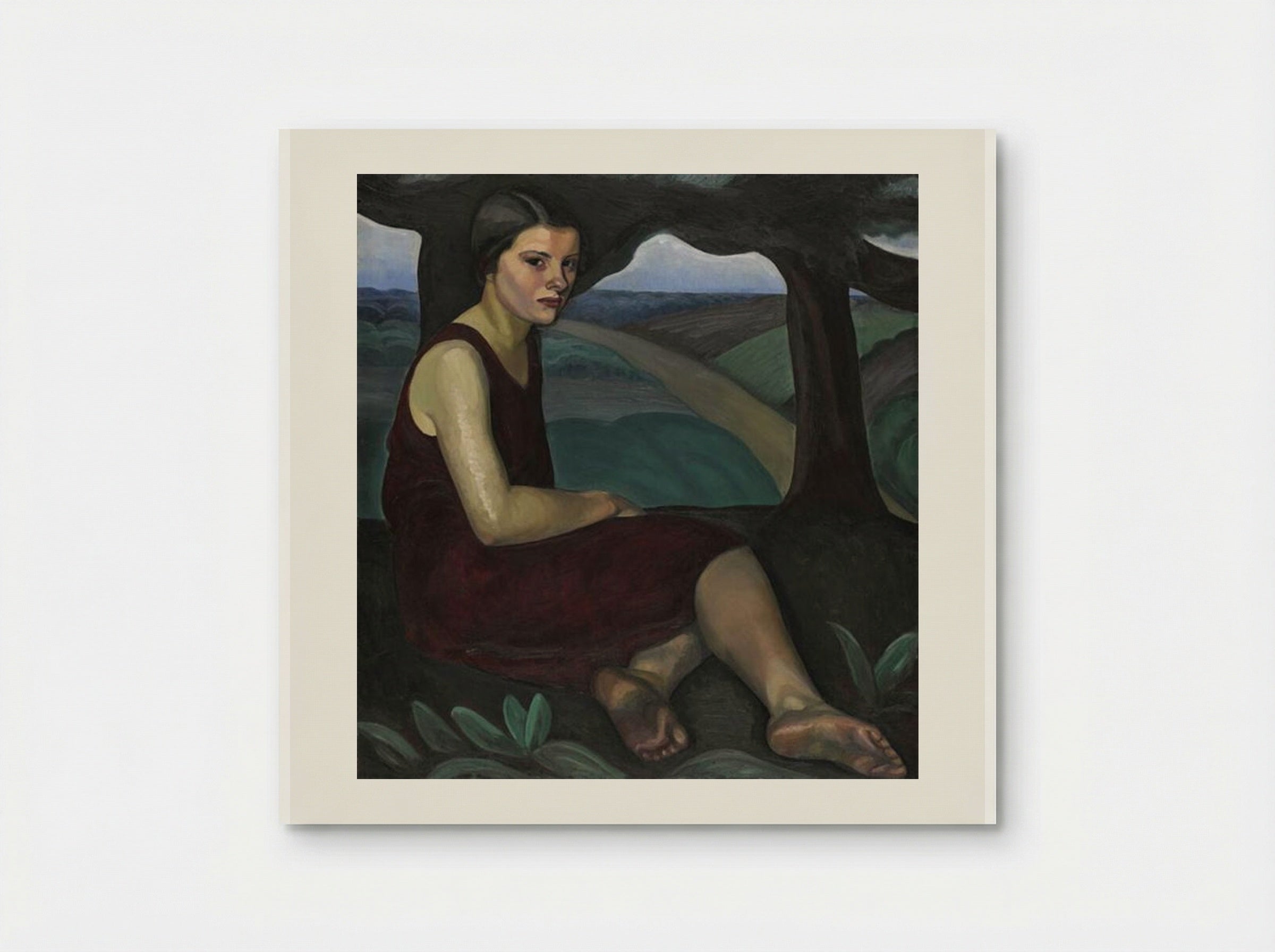 Girl on a Hill - Prudence Heward - Poster