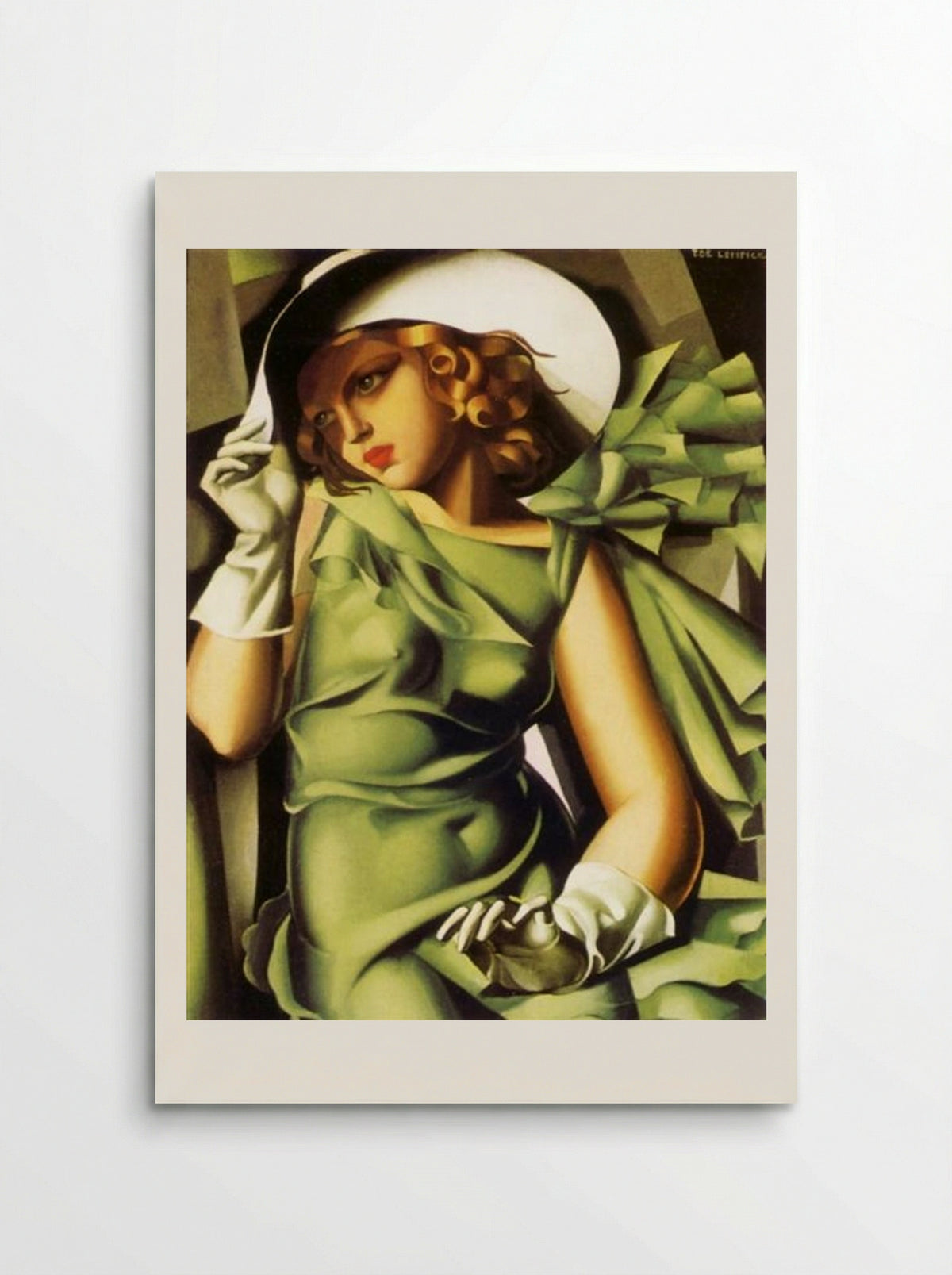 Girl with Gloves - Tamara de Lempicka - Poster