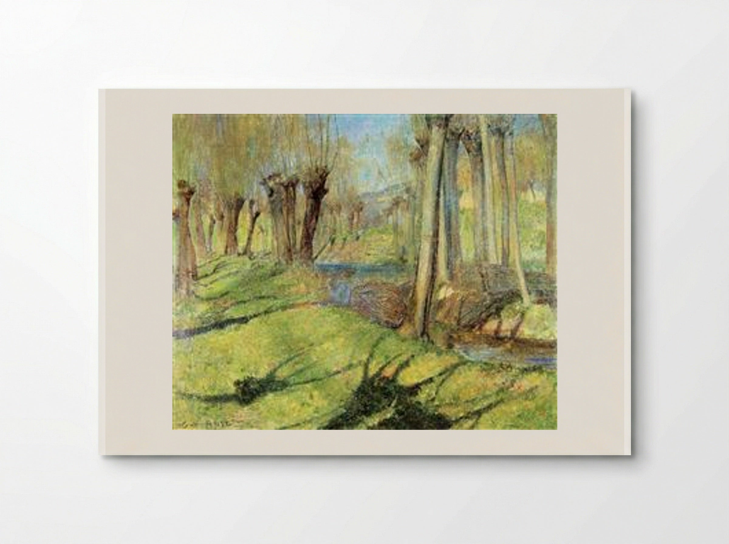 Giverny Willows - Guy Rose - Poster