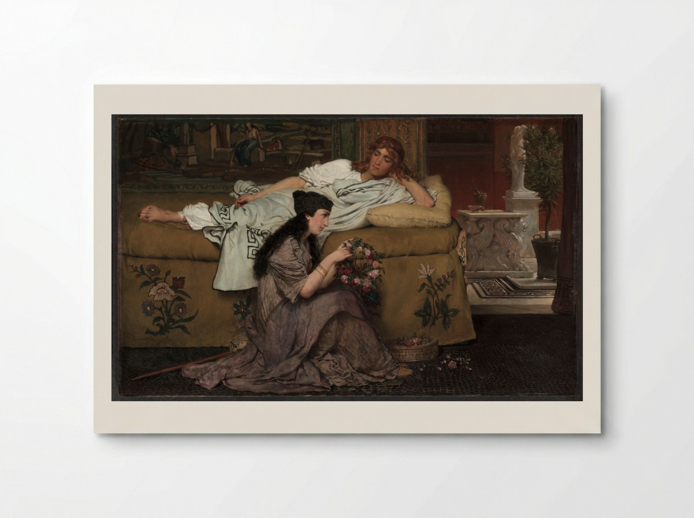 Glaucus and Nydia - Lawrence Alma-Tadema - Poster
