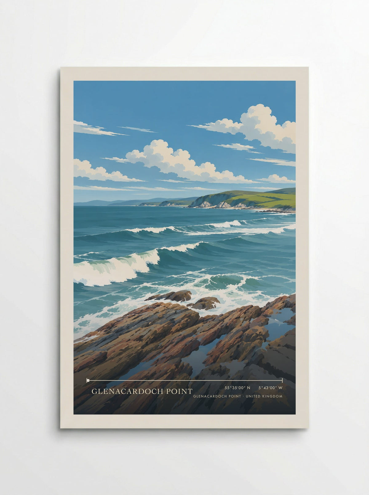 Glenacardoch Point | Travel Poster - Poster