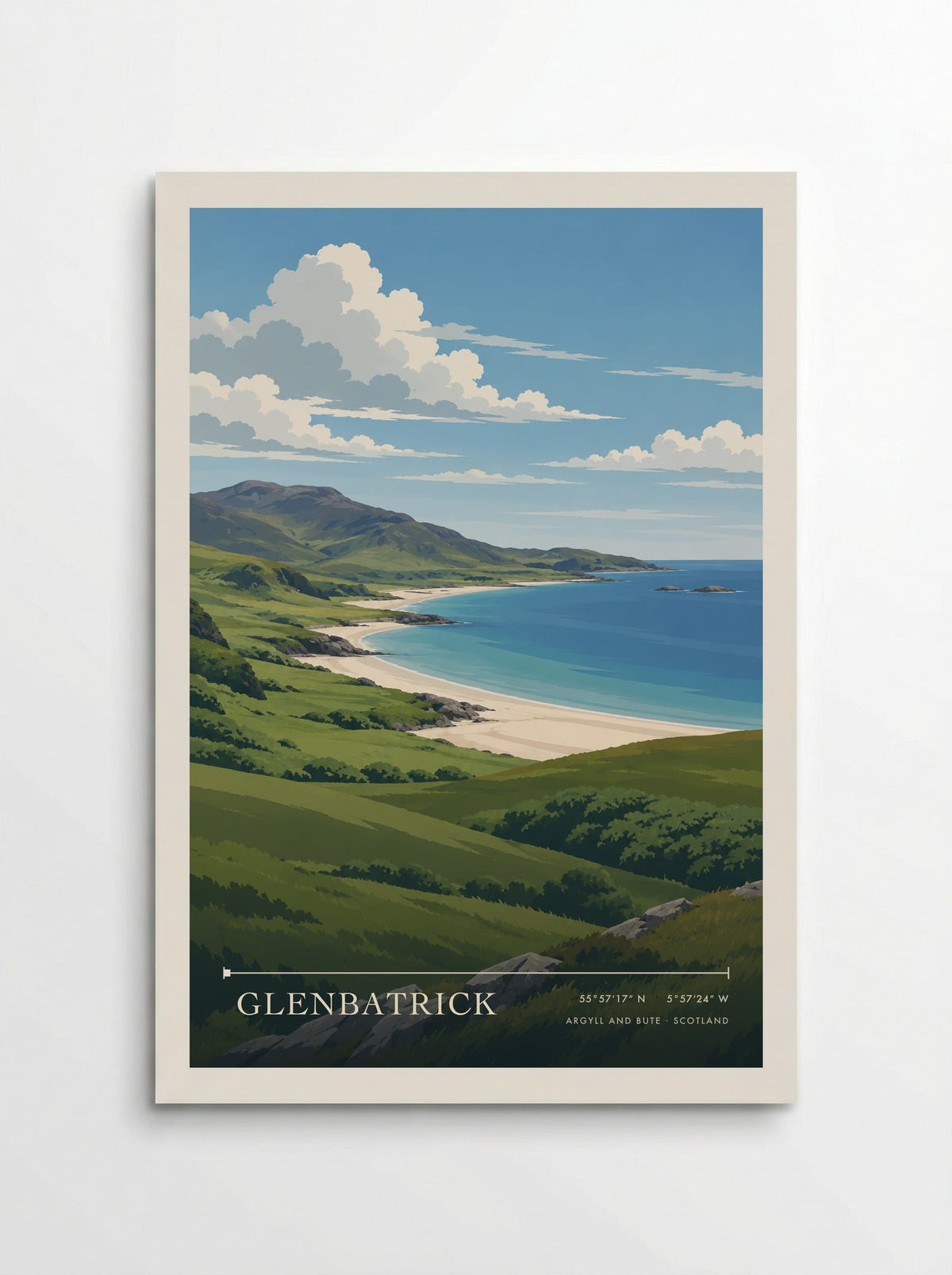 Glenbatrick, Argyll and Bute | Travel Poster - Poster