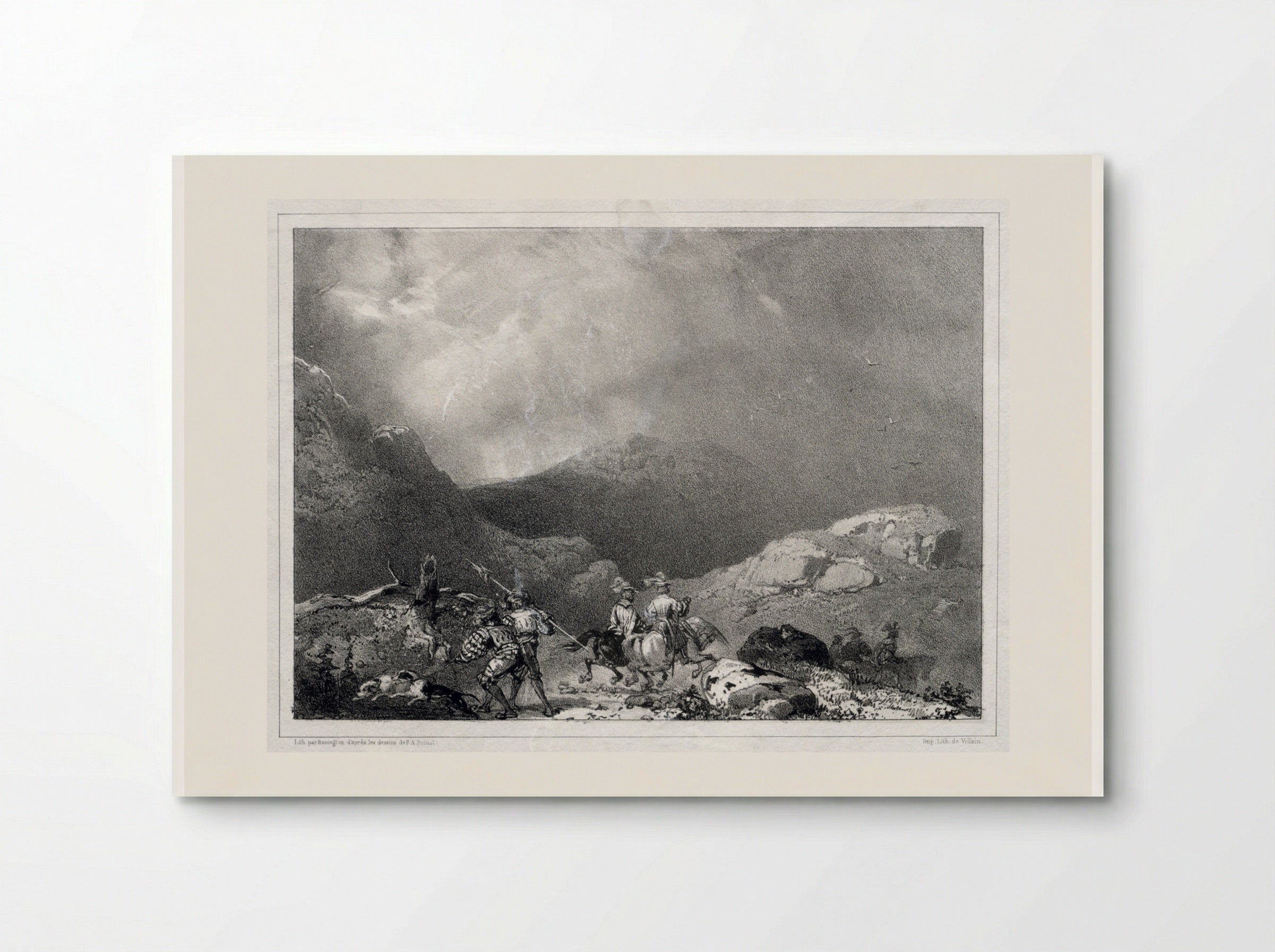Glenfinlas - Richard Parkes Bonington - Poster