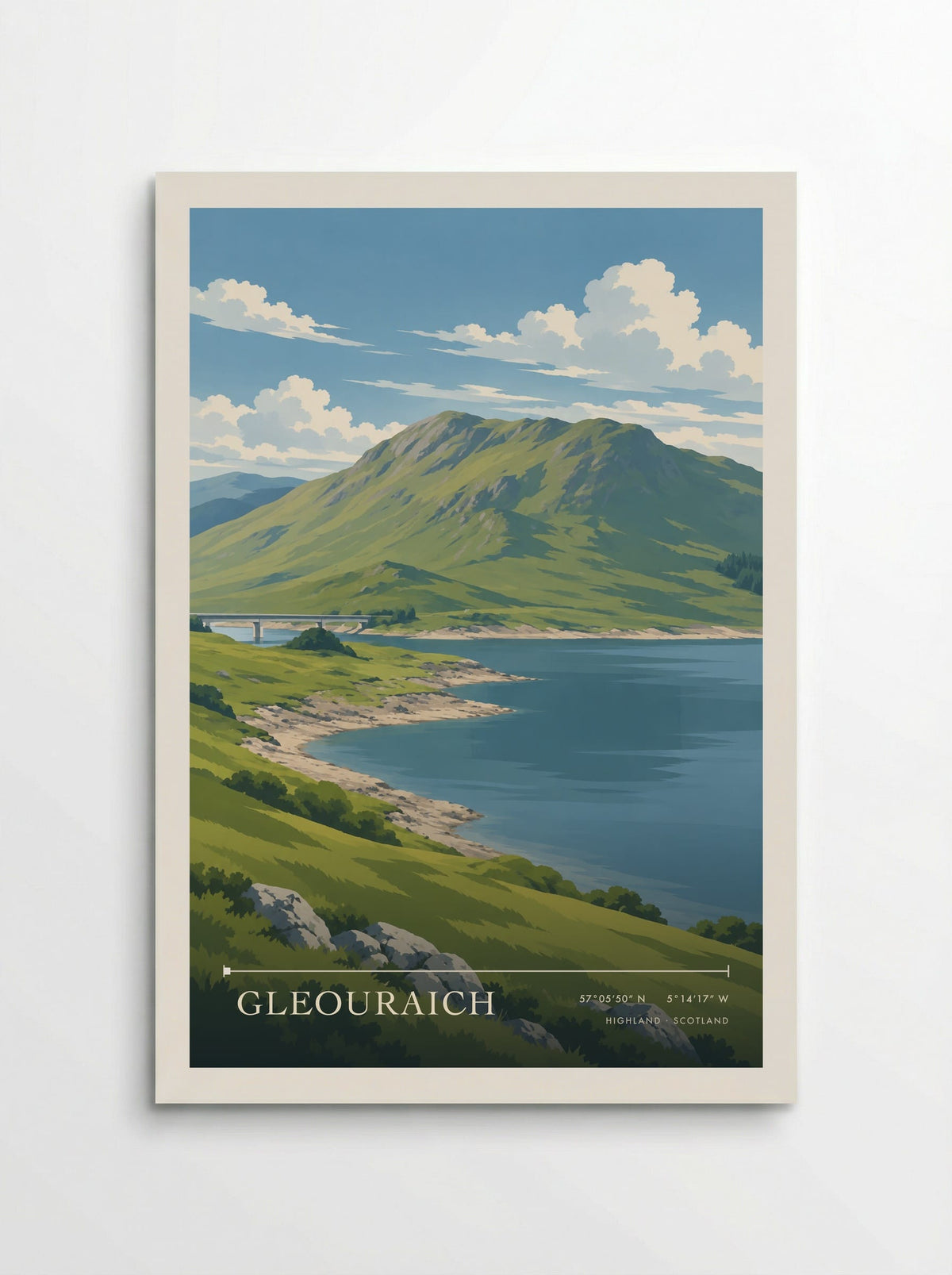Gleouraich, Highland | Travel Poster - Poster