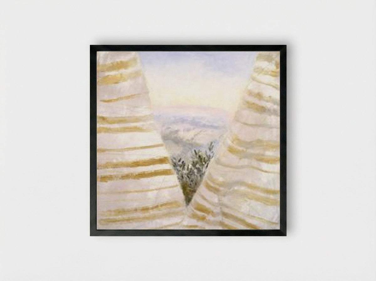 Glimpse Upon Waking - Winifred Nicholson - Framed Print Black