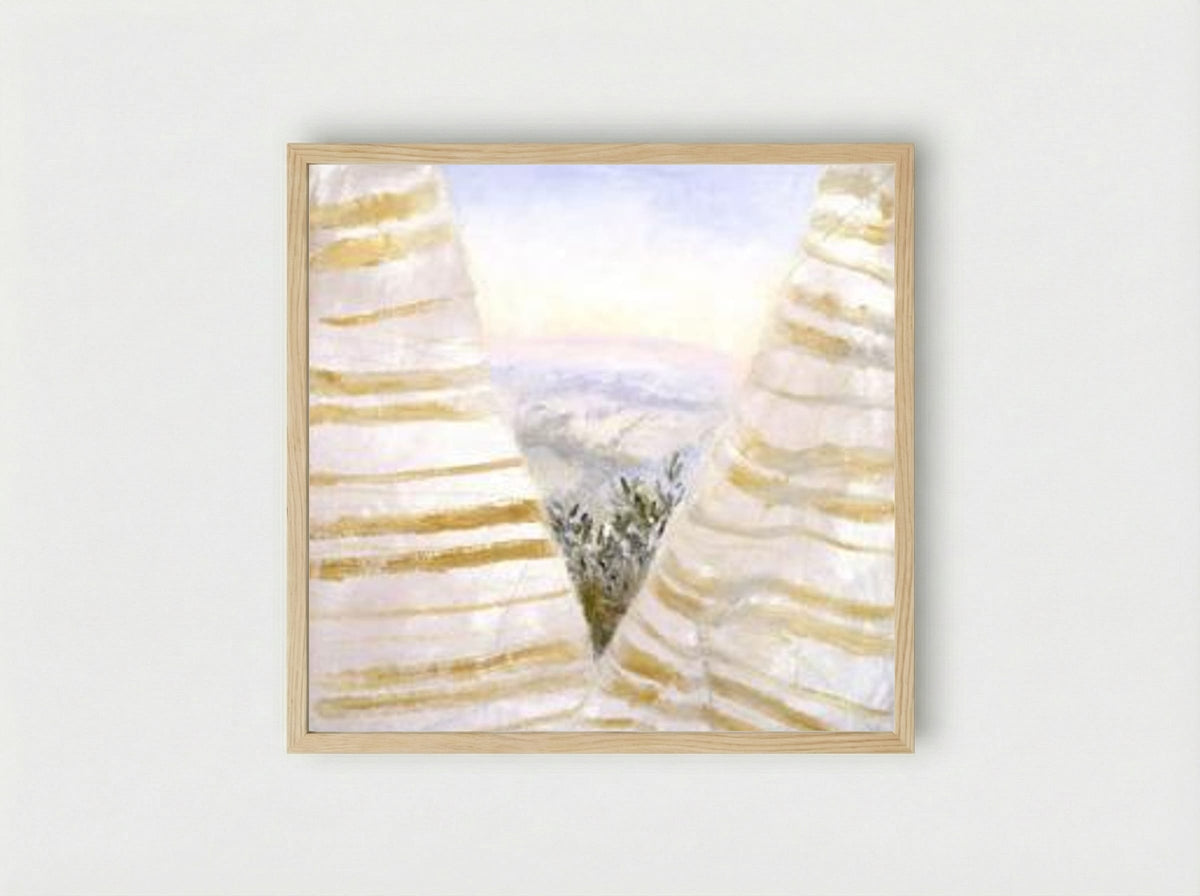 Glimpse Upon Waking - Winifred Nicholson - Framed Print Wood