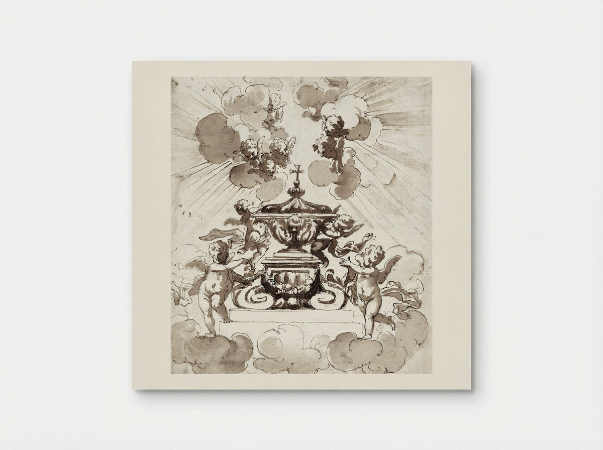 Glorification of the Host - Italian 18th Century - Poster
