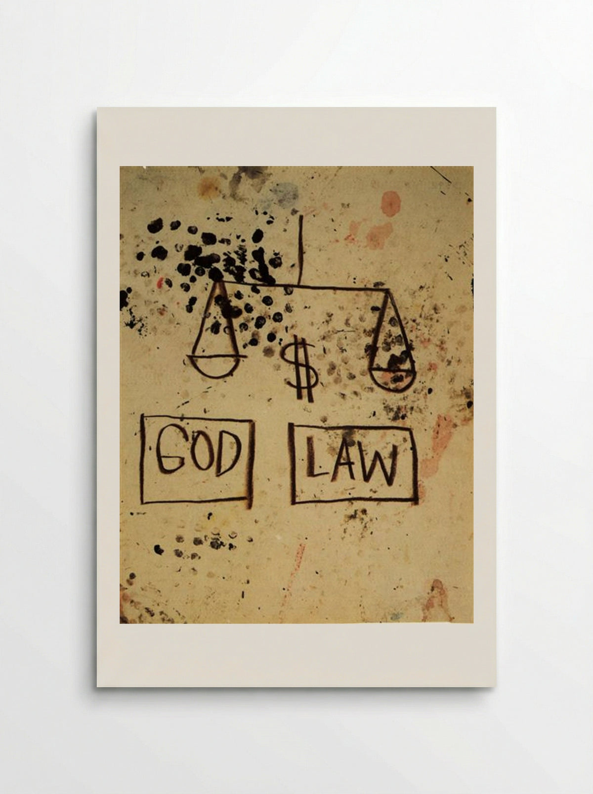 God, Law - Jean-Michel Basquiat - Poster