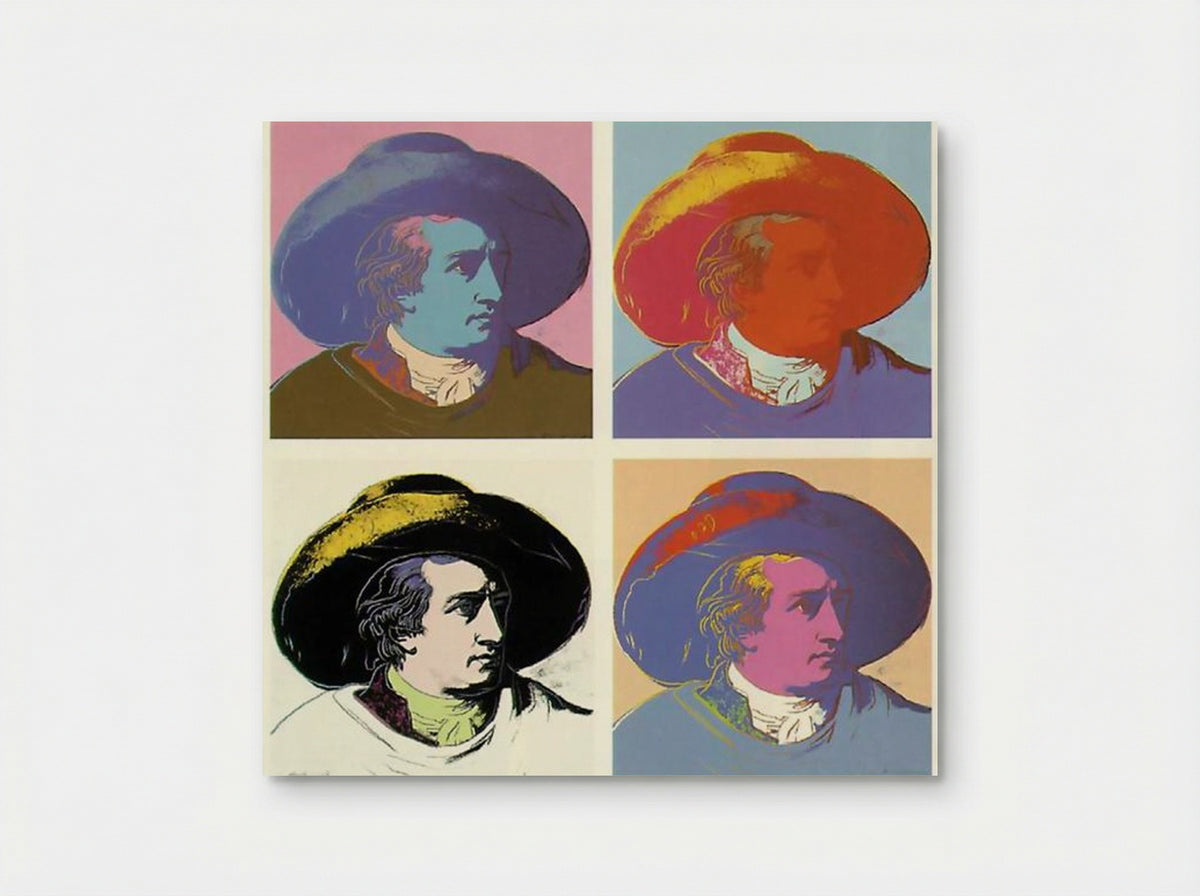 Goethe - Andy Warhol - Poster