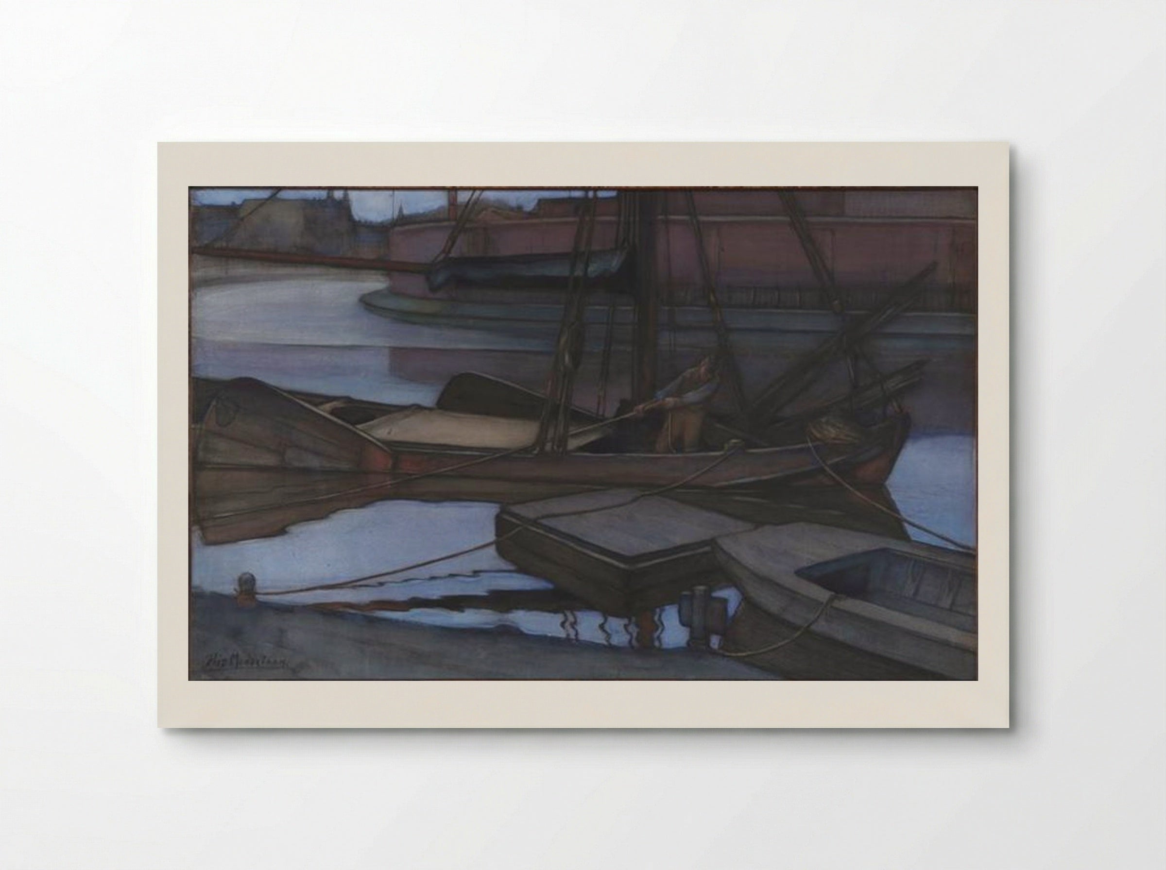Going Fishing - Piet Mondrian - Poster