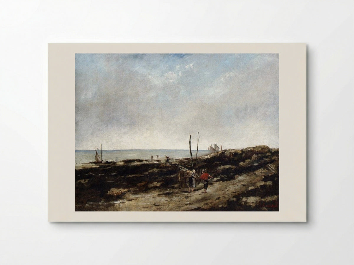 Going Fishing - Gustave Courbet - Poster