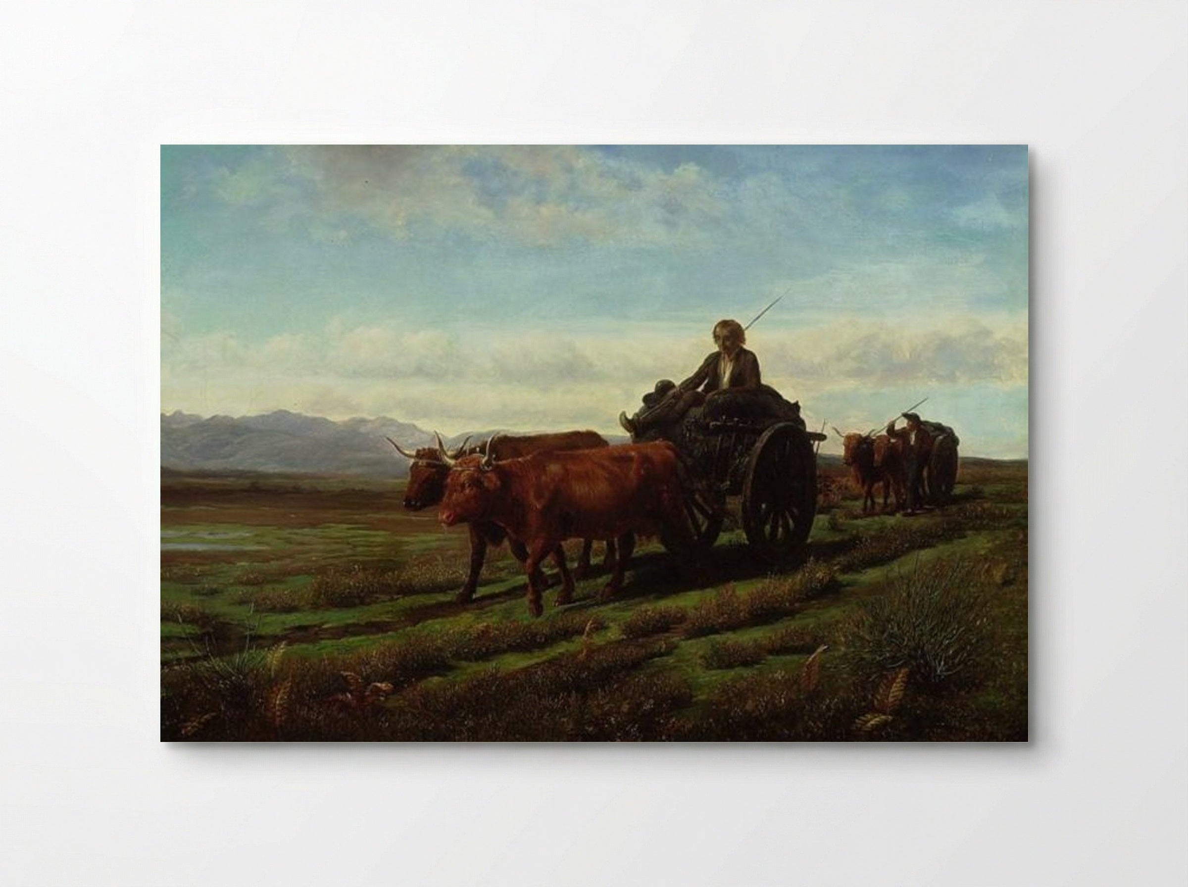 Going to Market - Rosa Bonheur - Poster