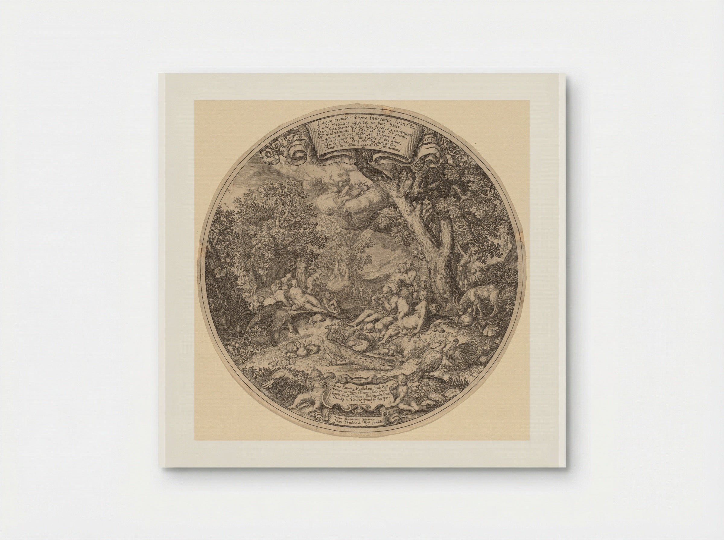 Golden Age - Johann Theodor de Bry - Poster