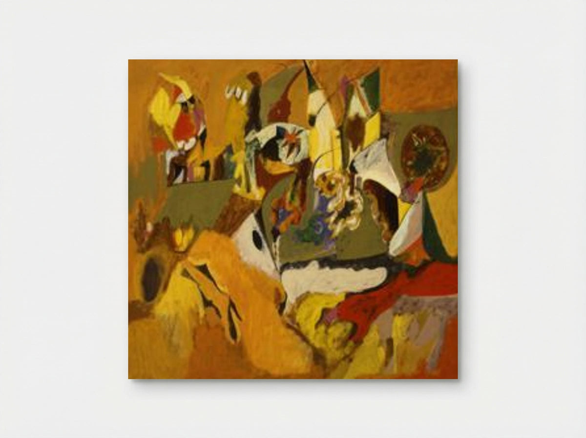 Golden Brown Painting - Arshile Gorky - Poster