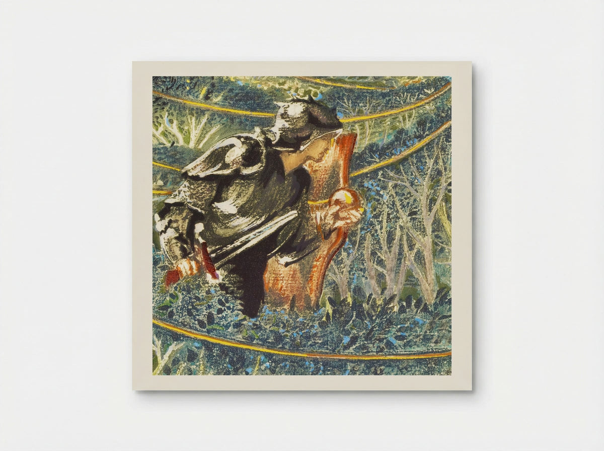 Golden Thread from The Flower Book - Edward Burne-Jones - Poster