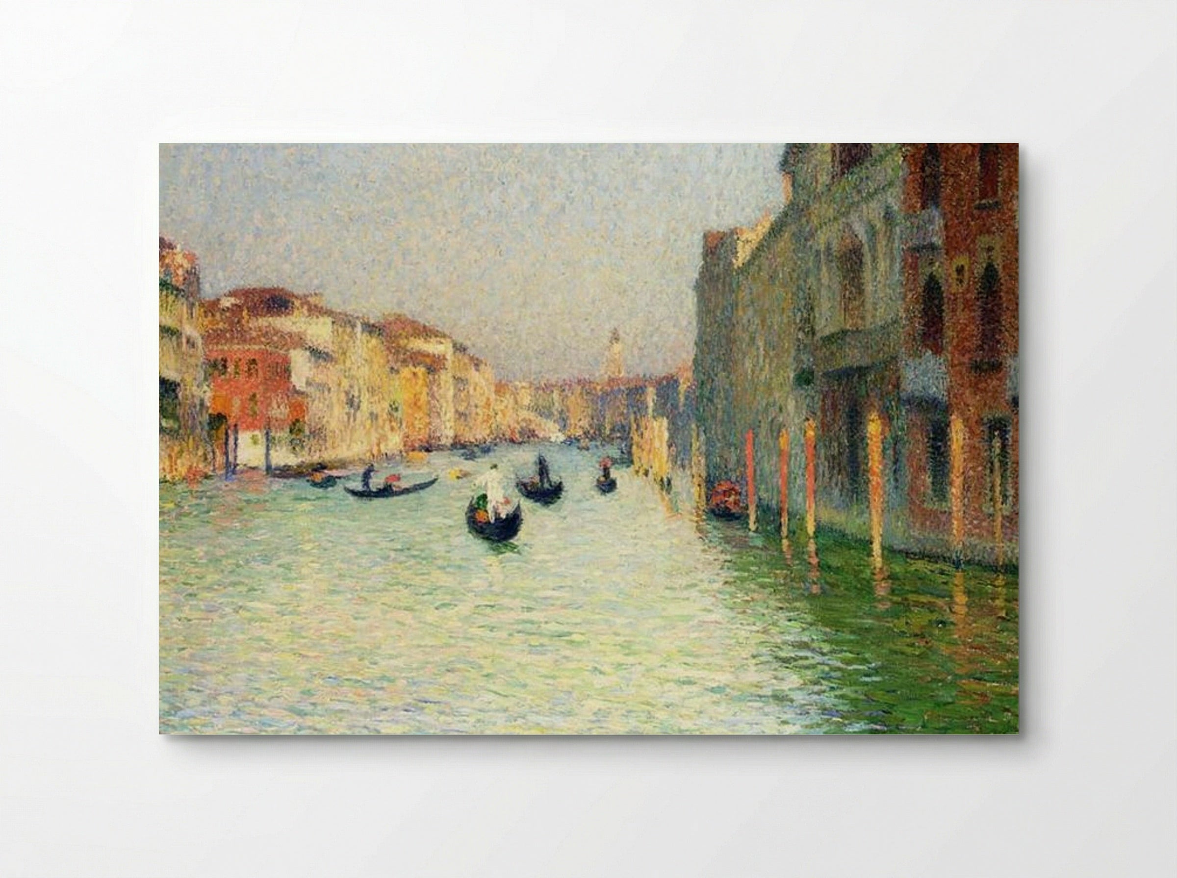 Gondolas in Venice - Henri Martin - Poster