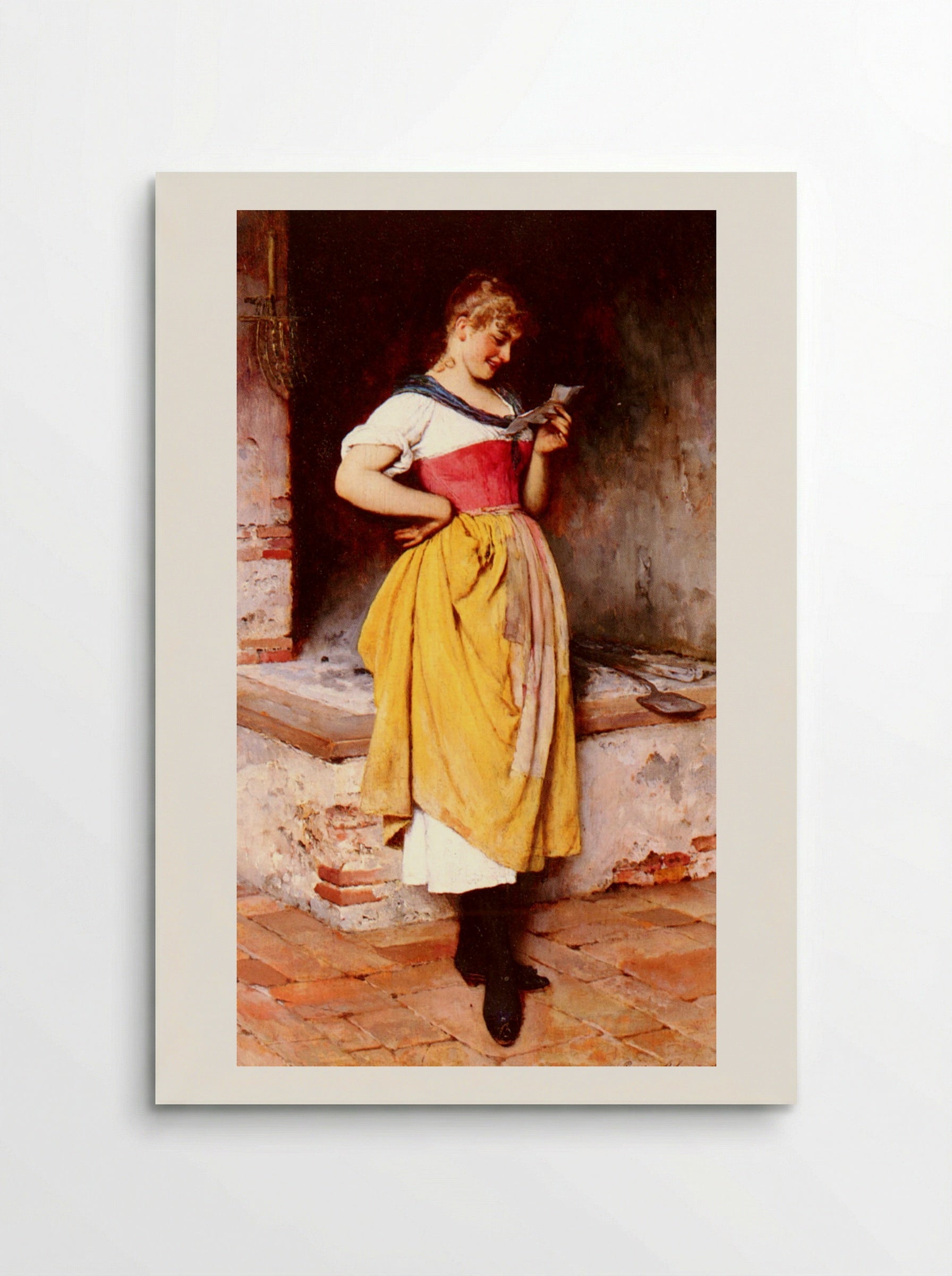 Good News - Eugene de Blaas - Poster