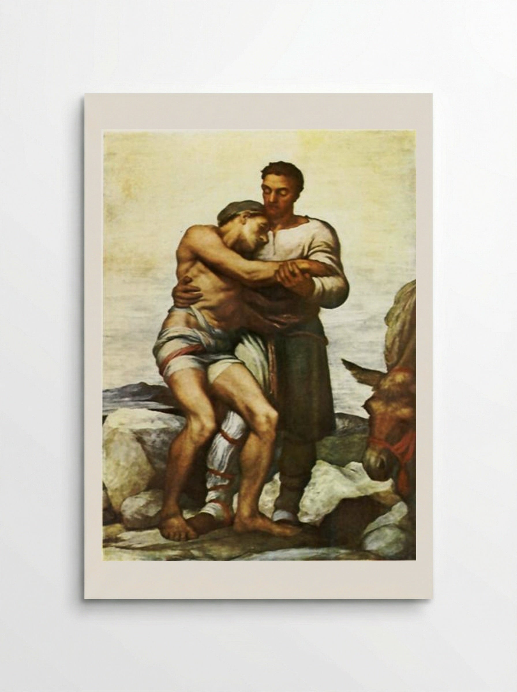 Good Samaritan - George Frederic Watts - Poster