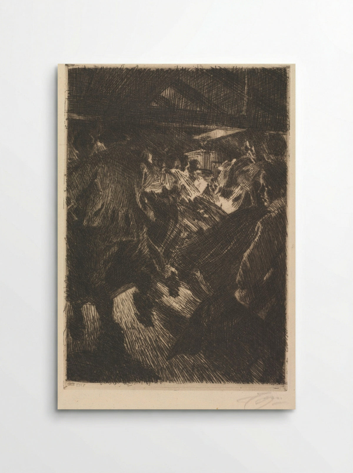 Gopsmor Cottage - Anders Zorn - Poster