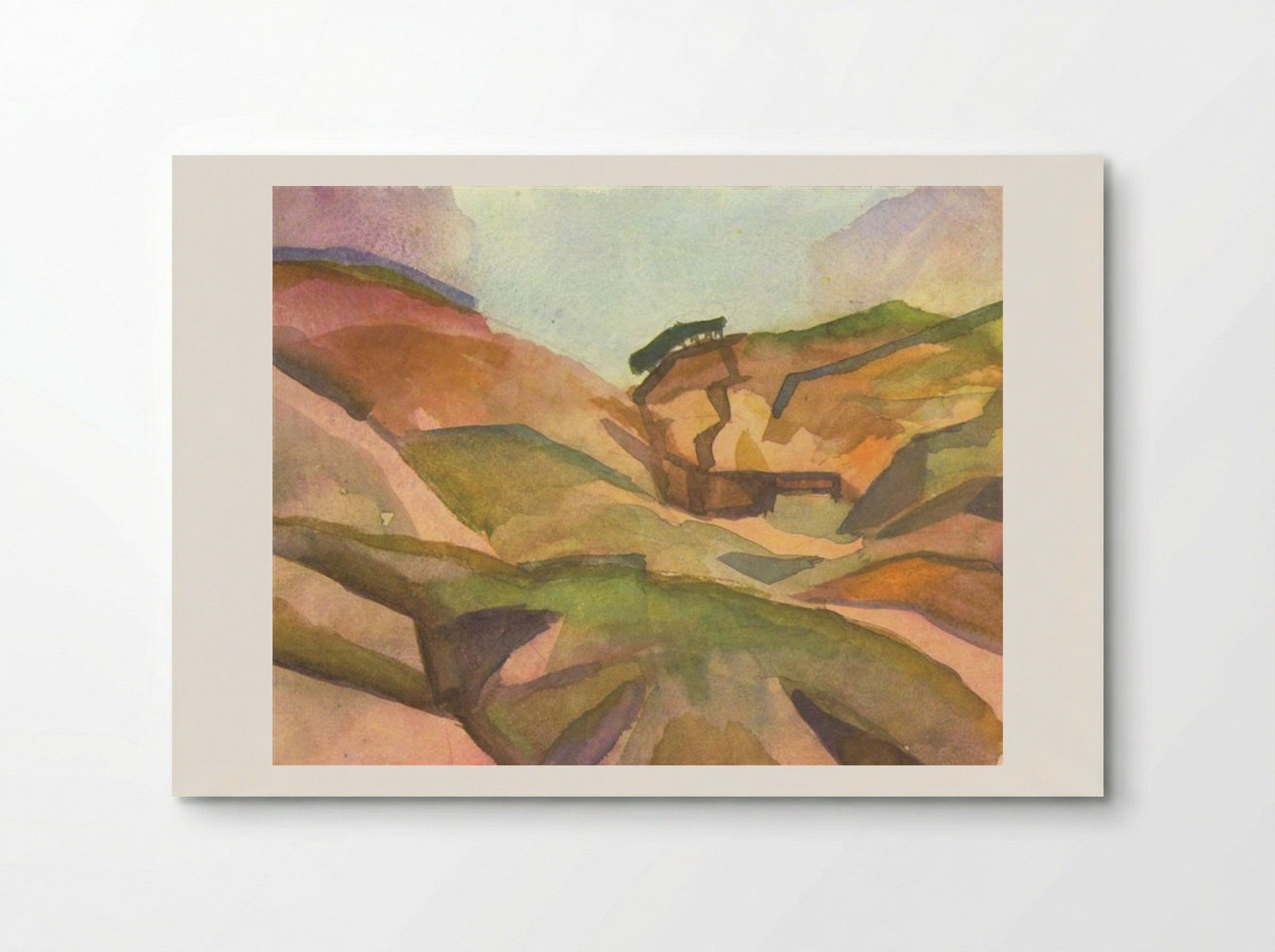 Gorge - August Macke - Poster