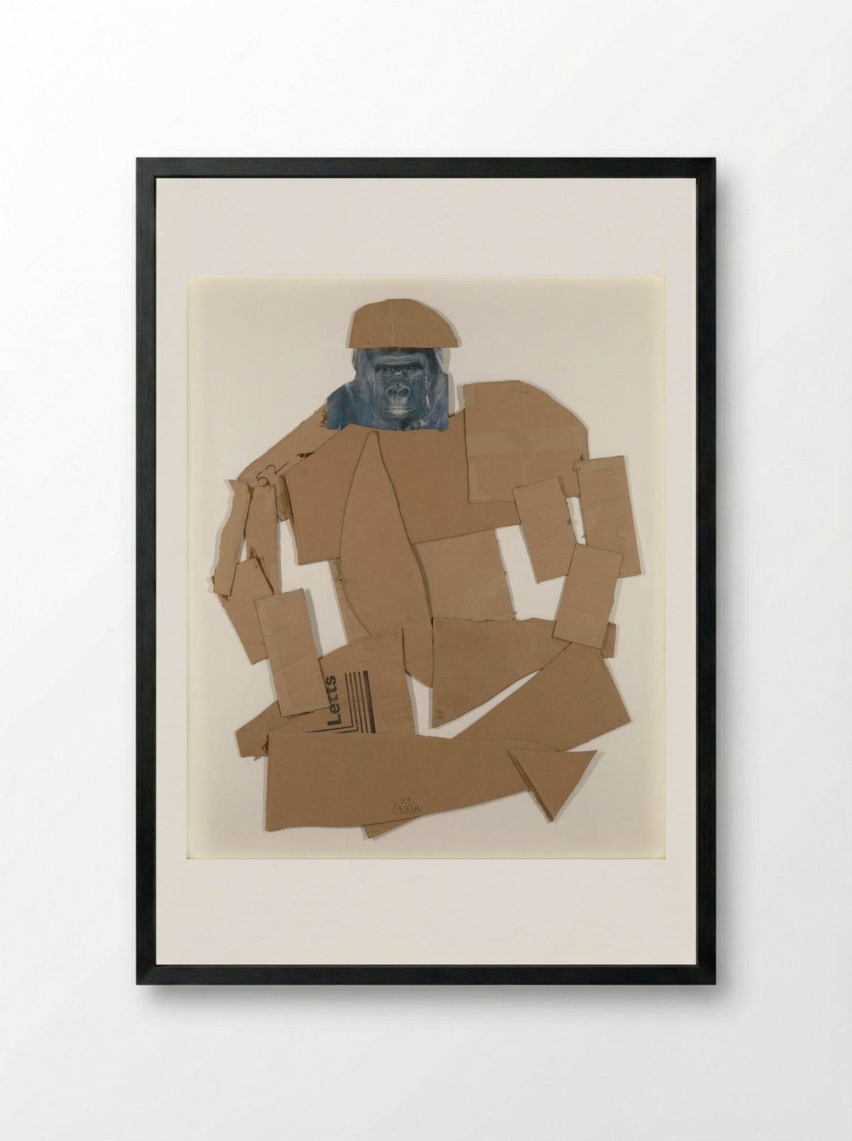 Gorilla - Carel Visser - Framed Print Black