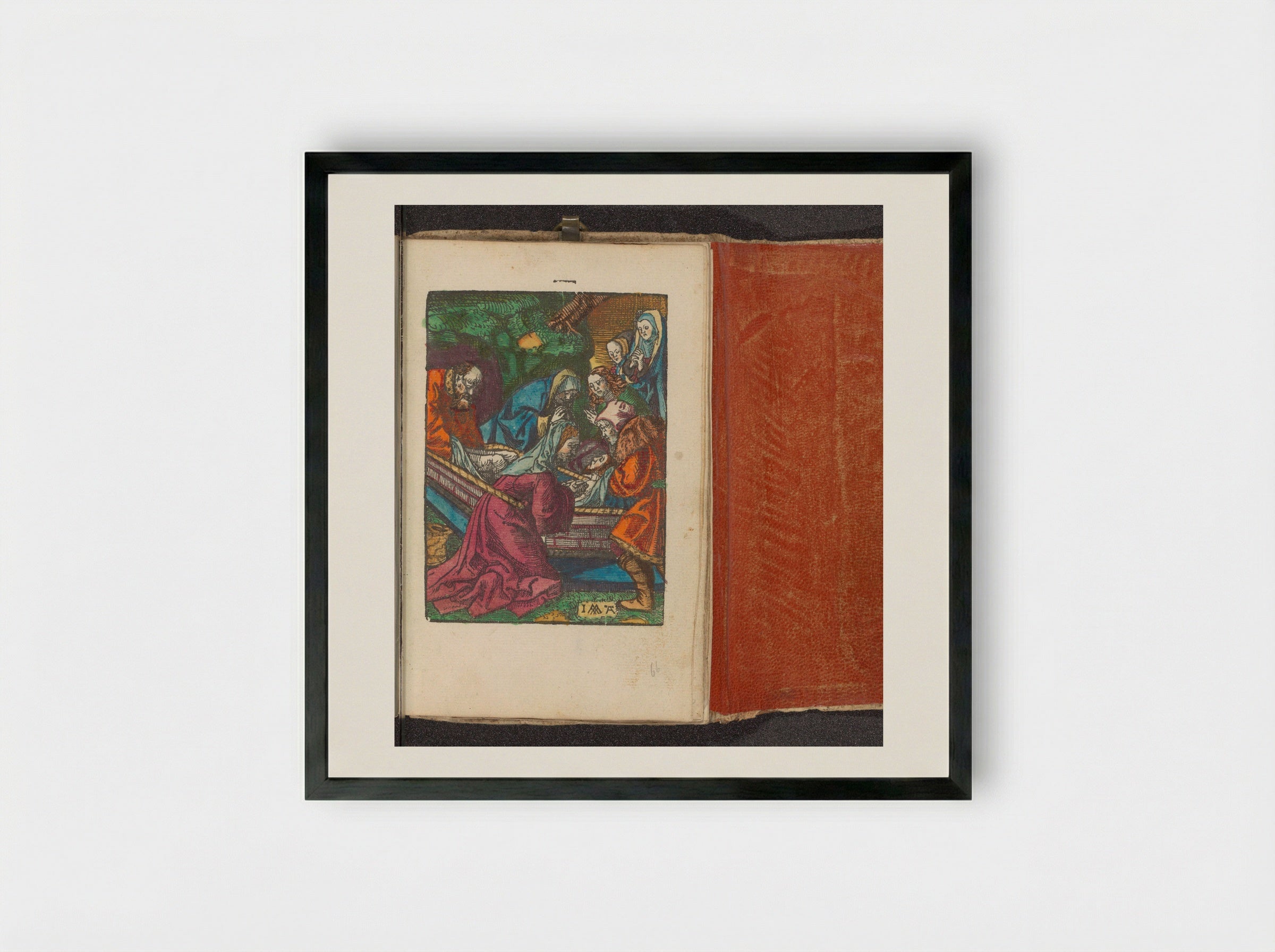 Graflegging - Doen Pietersz. - Framed Print Black